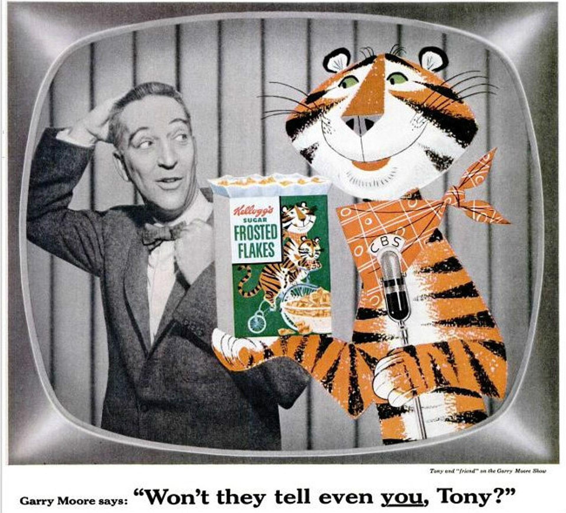 Tony the Tiger mascot