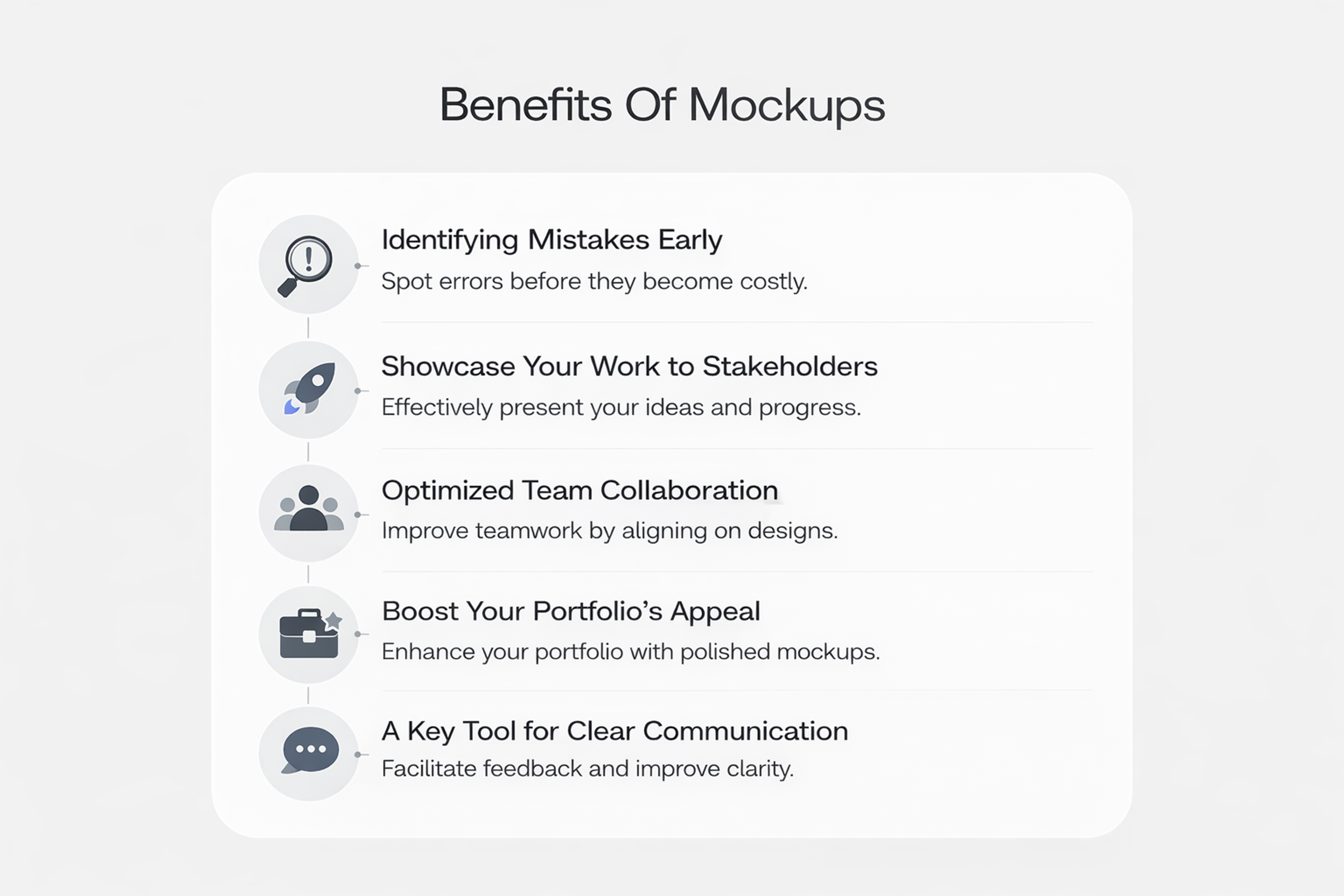benefits of mockups