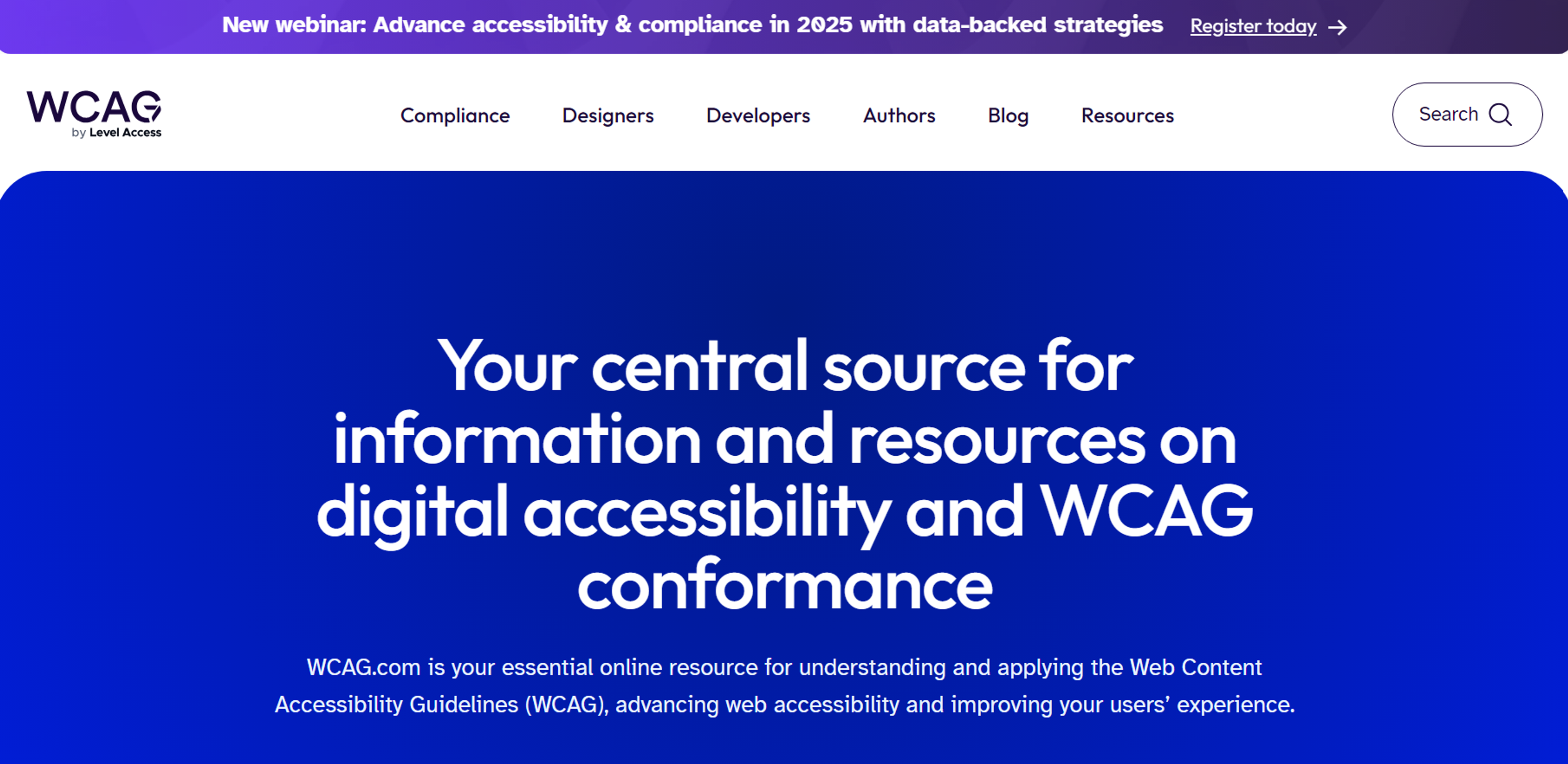 WCAG website