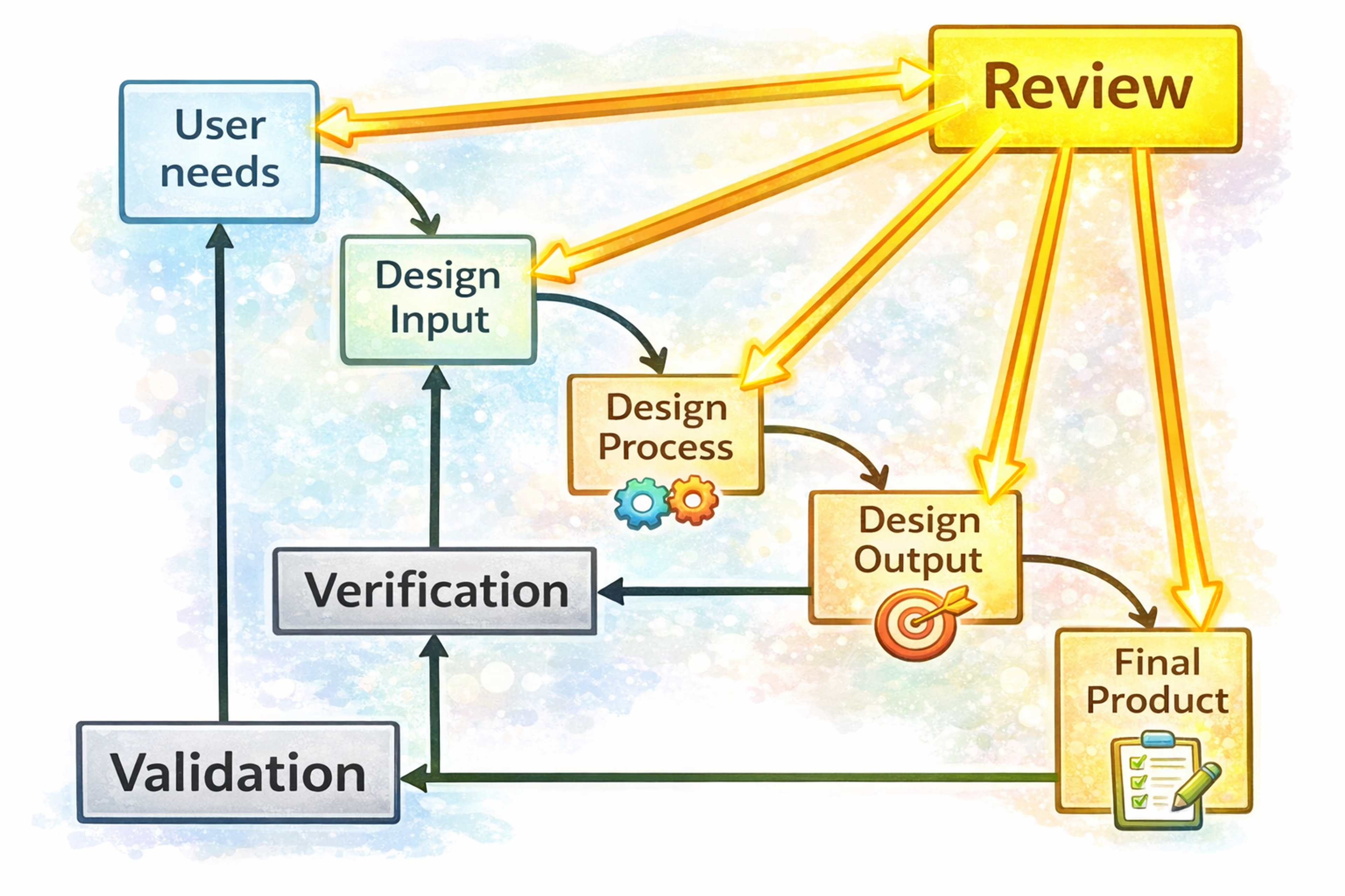 design process flowchart