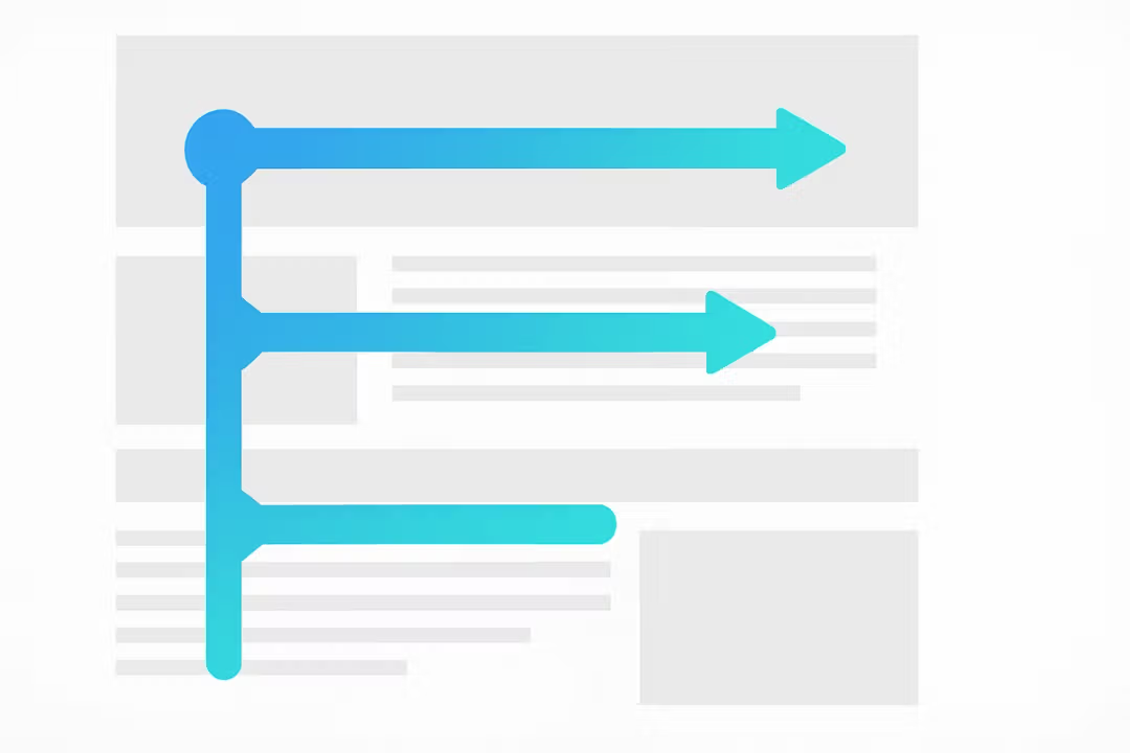 F-shaped pattern example