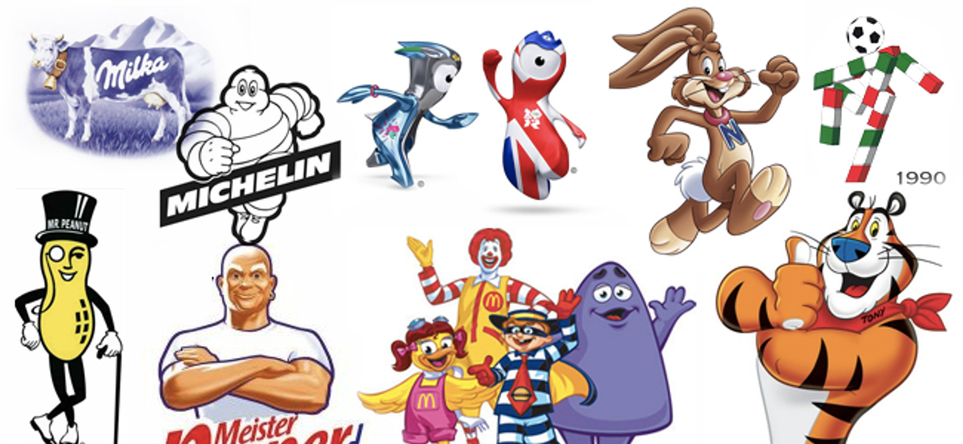 different types of mascots