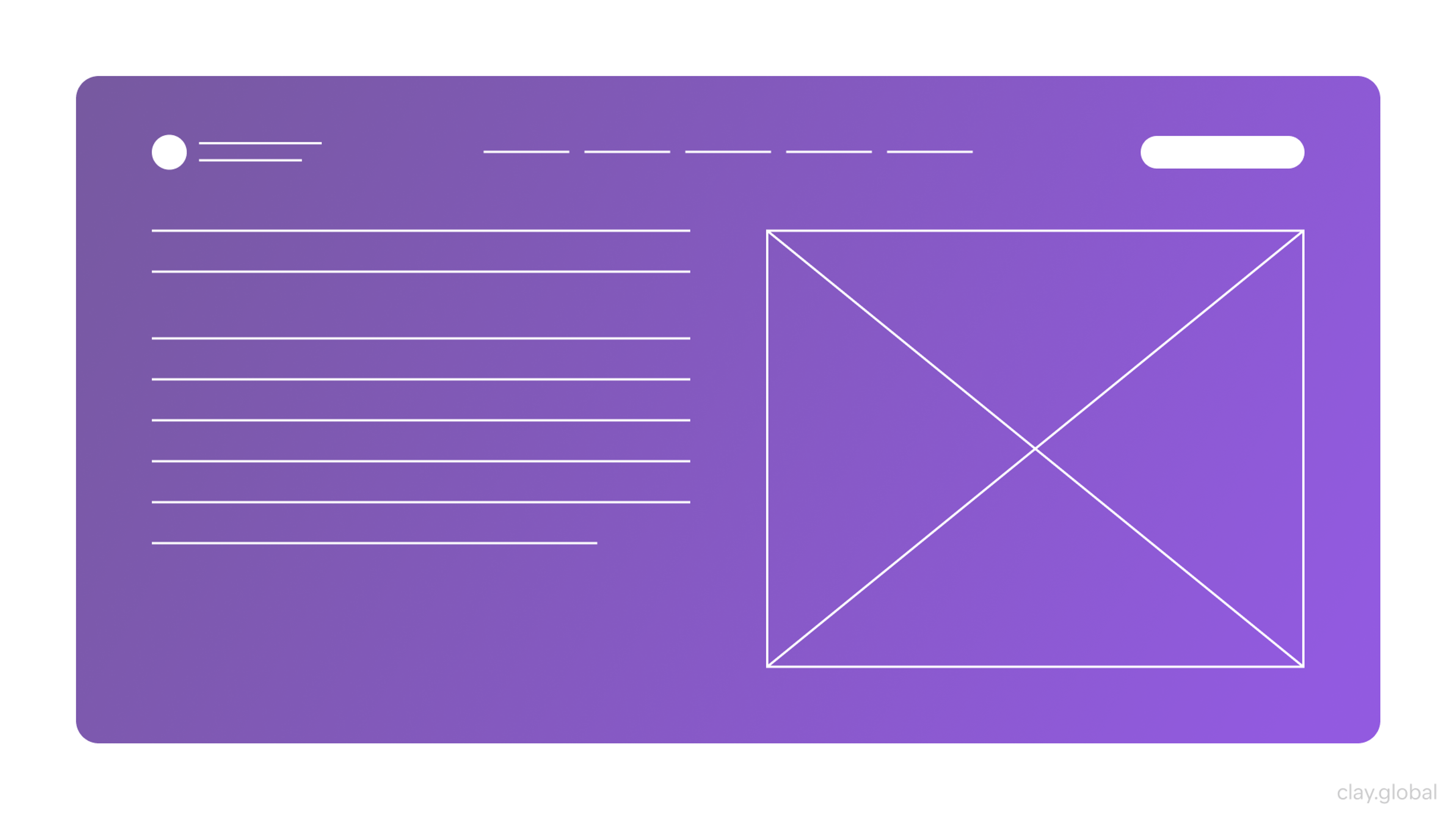 Website navigation bar with dropdown menus
