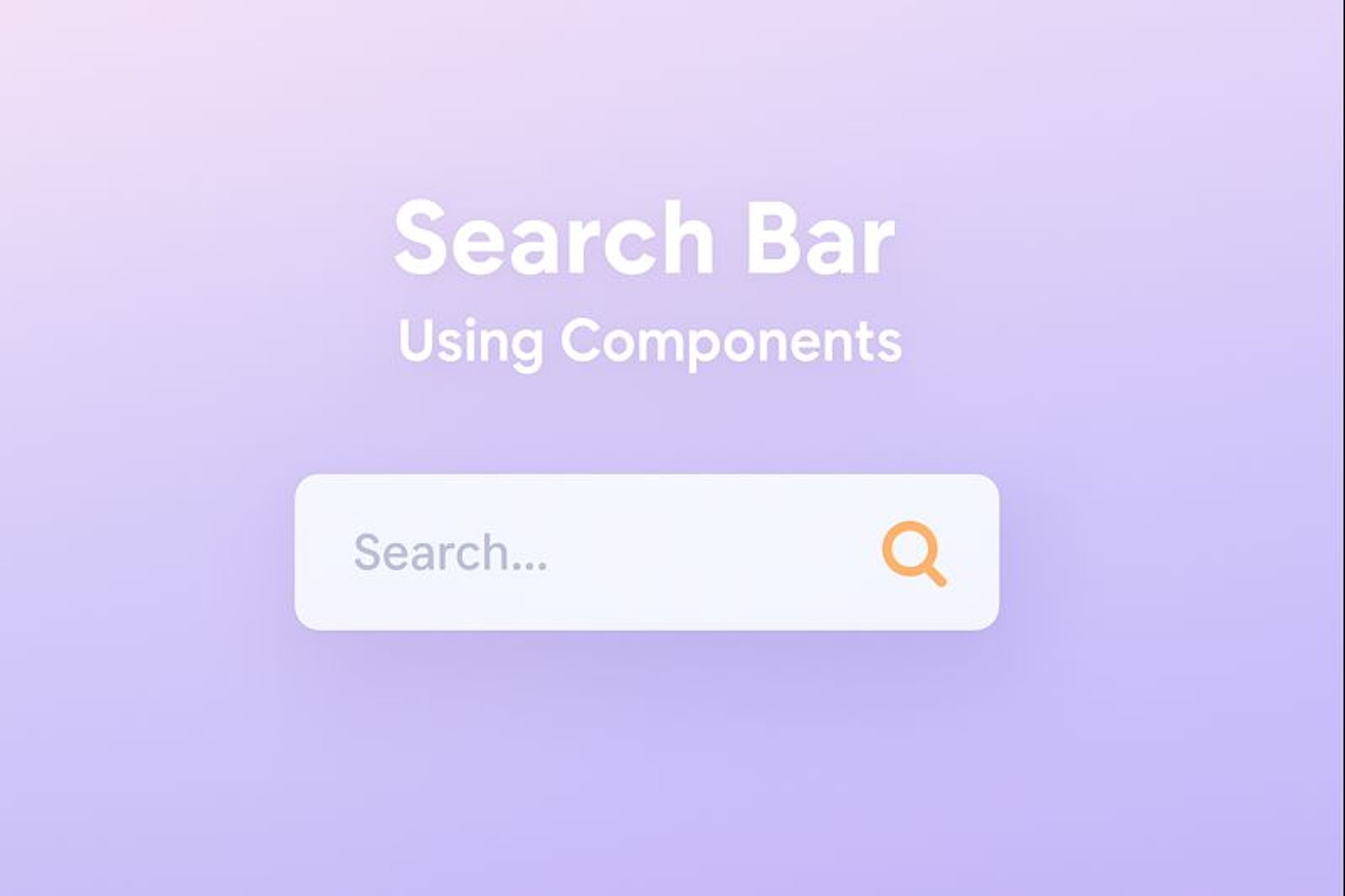 Search Bar