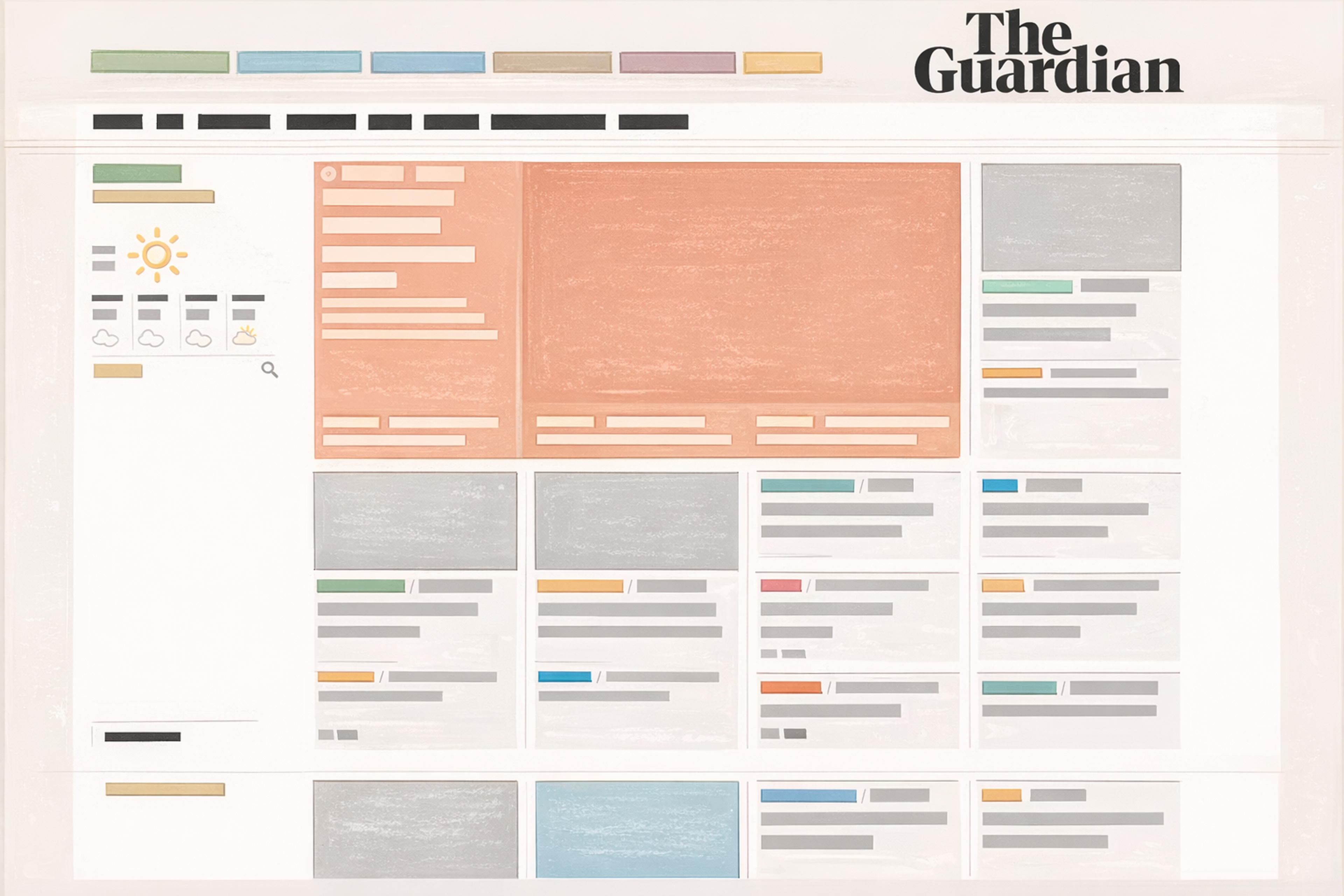 guardian style guide - brand visuals example