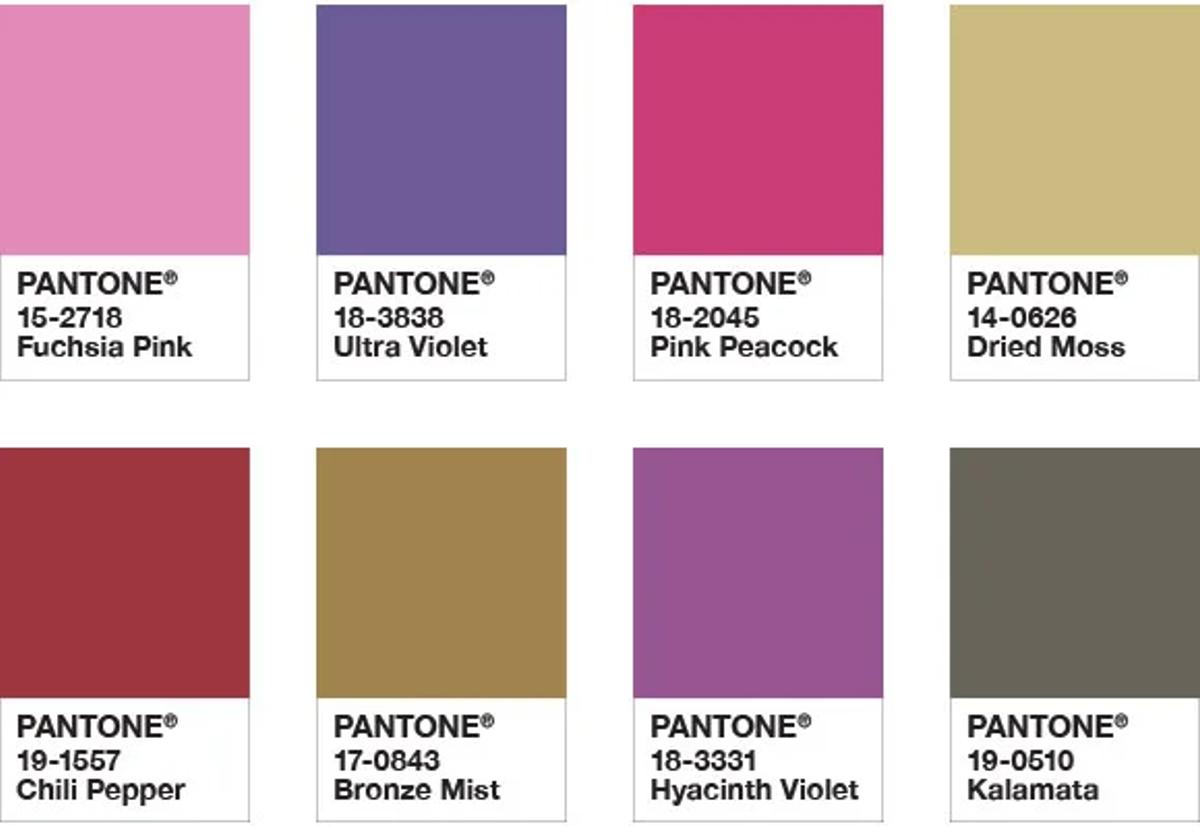 Pantone colors