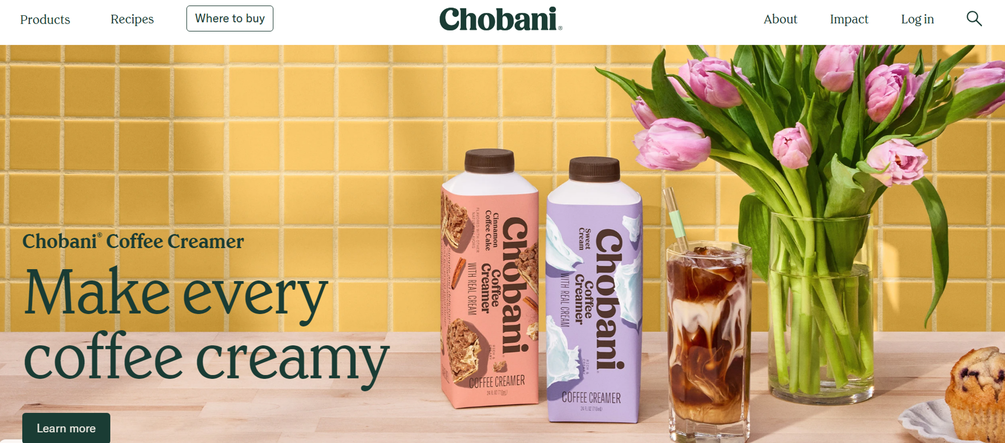 Chobani screen