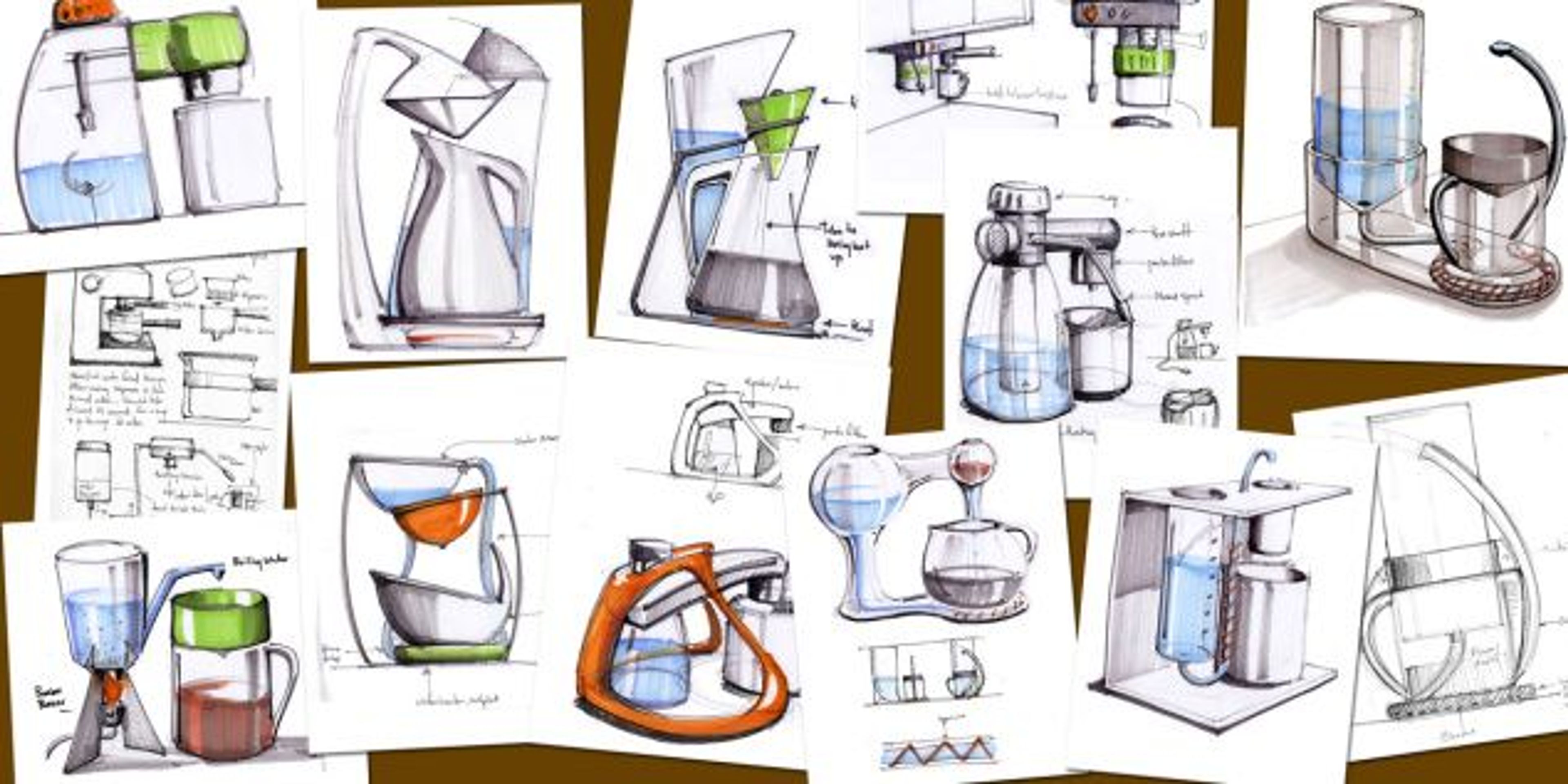 Product Designer Sketches