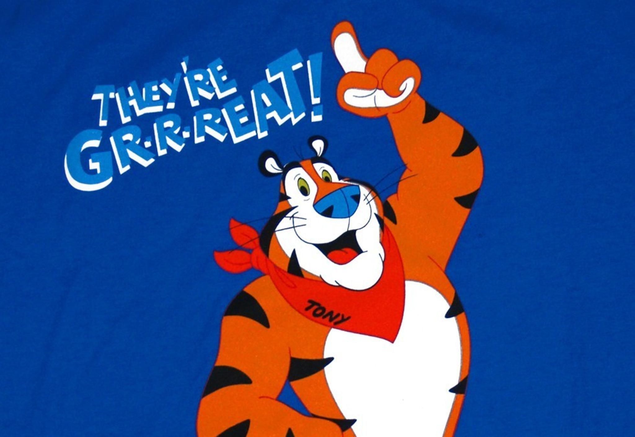 Tony the Tiger mascot