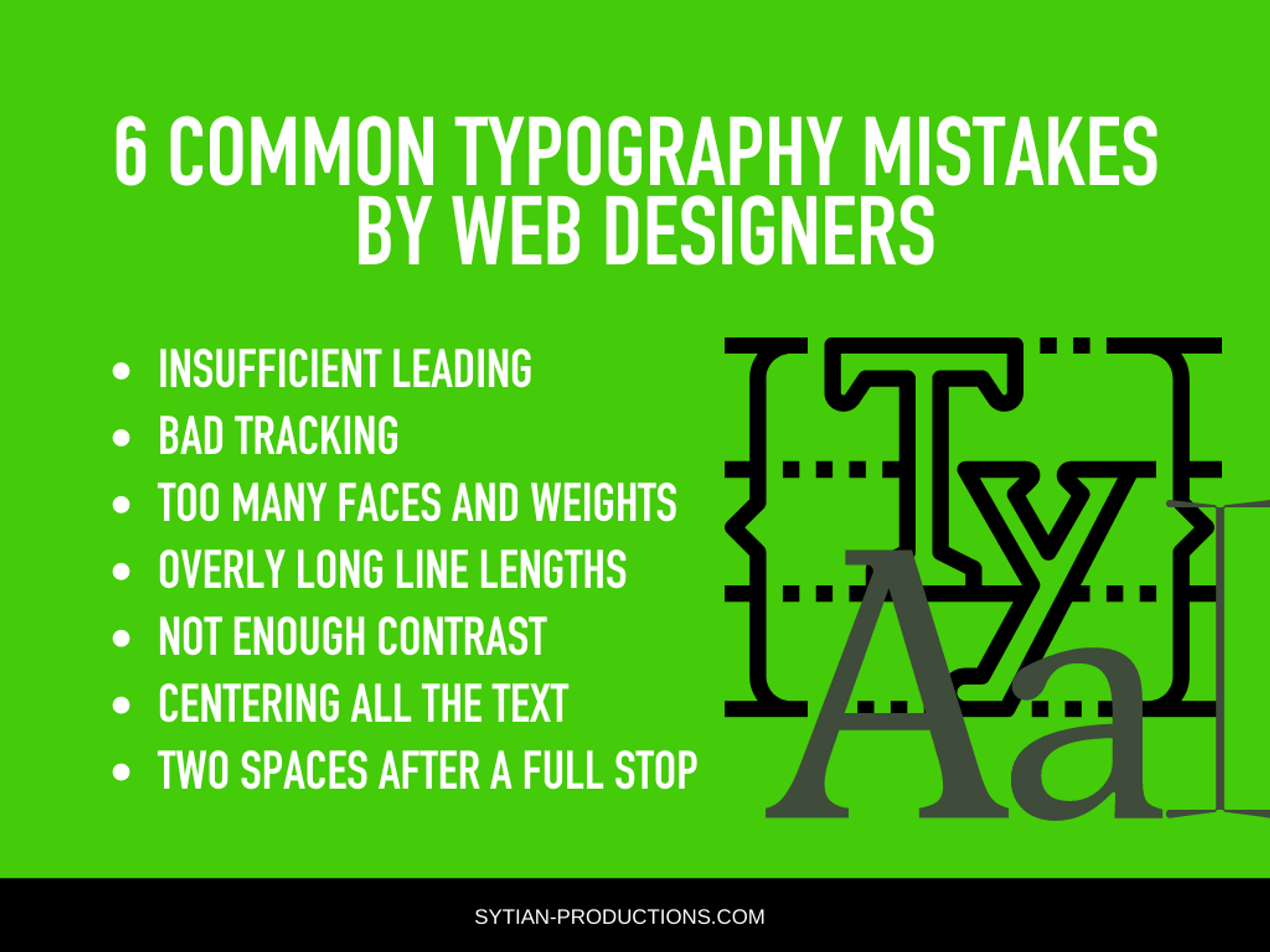 Typography Mistakes