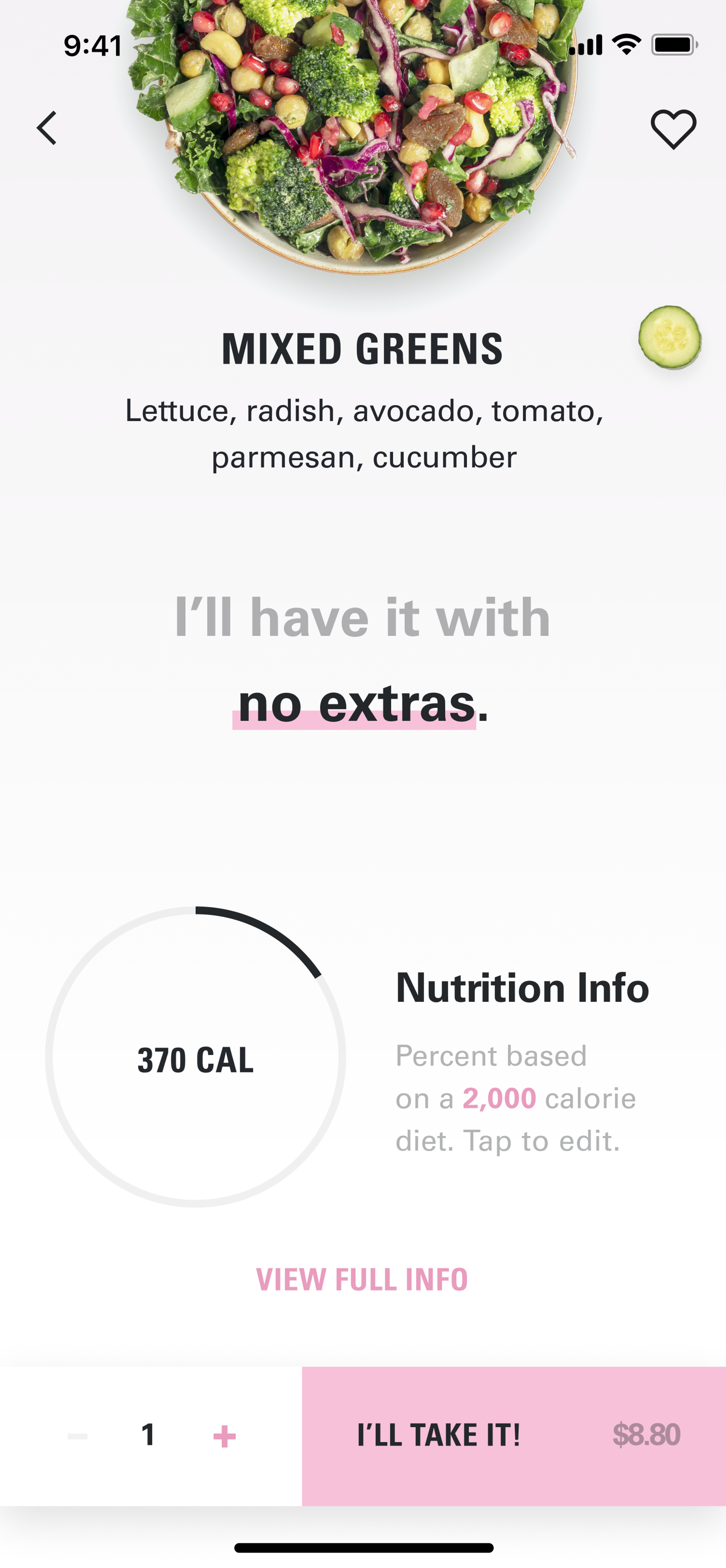 Joe & The Juice App Design