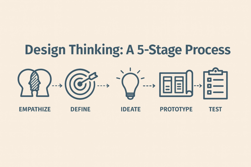 5 Stages of the Design Thinking Process Explained | Clay