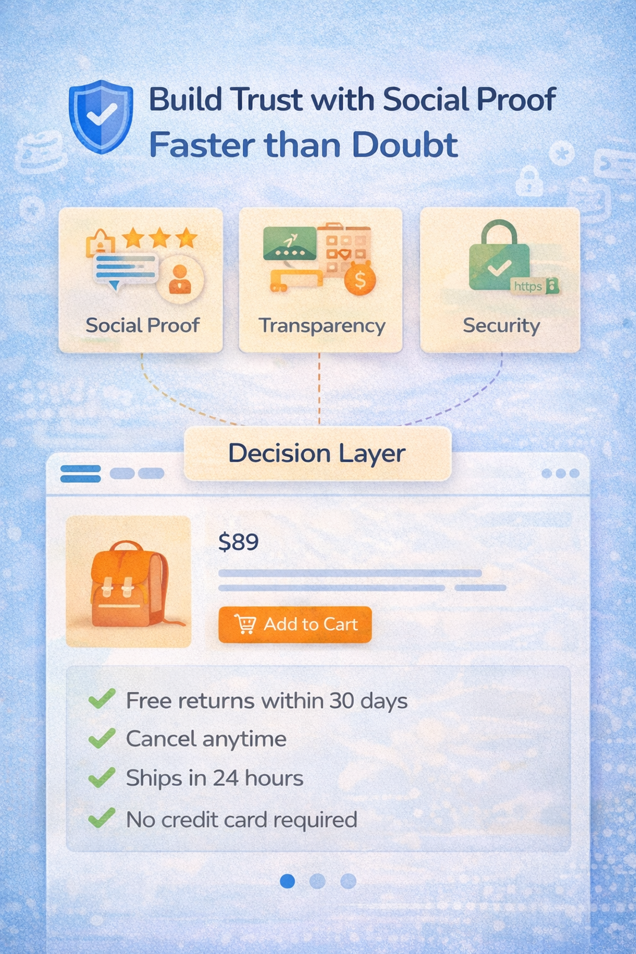 Build Trust with Social Proof Faster than Doubt