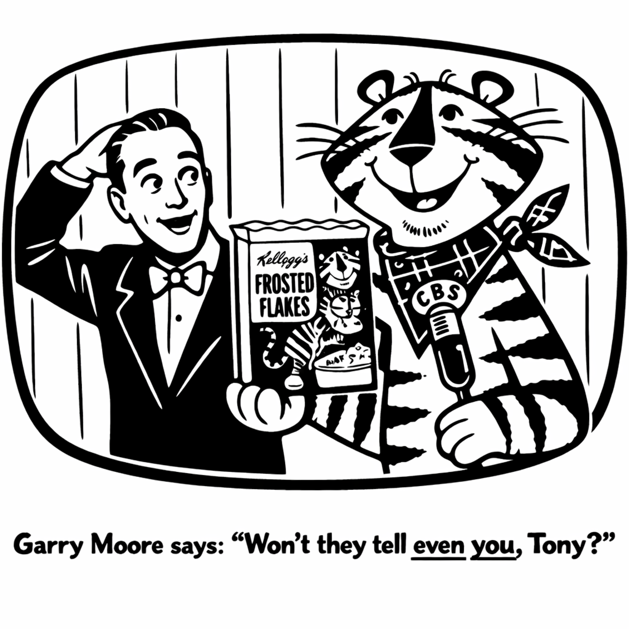 Tony the Tiger mascot