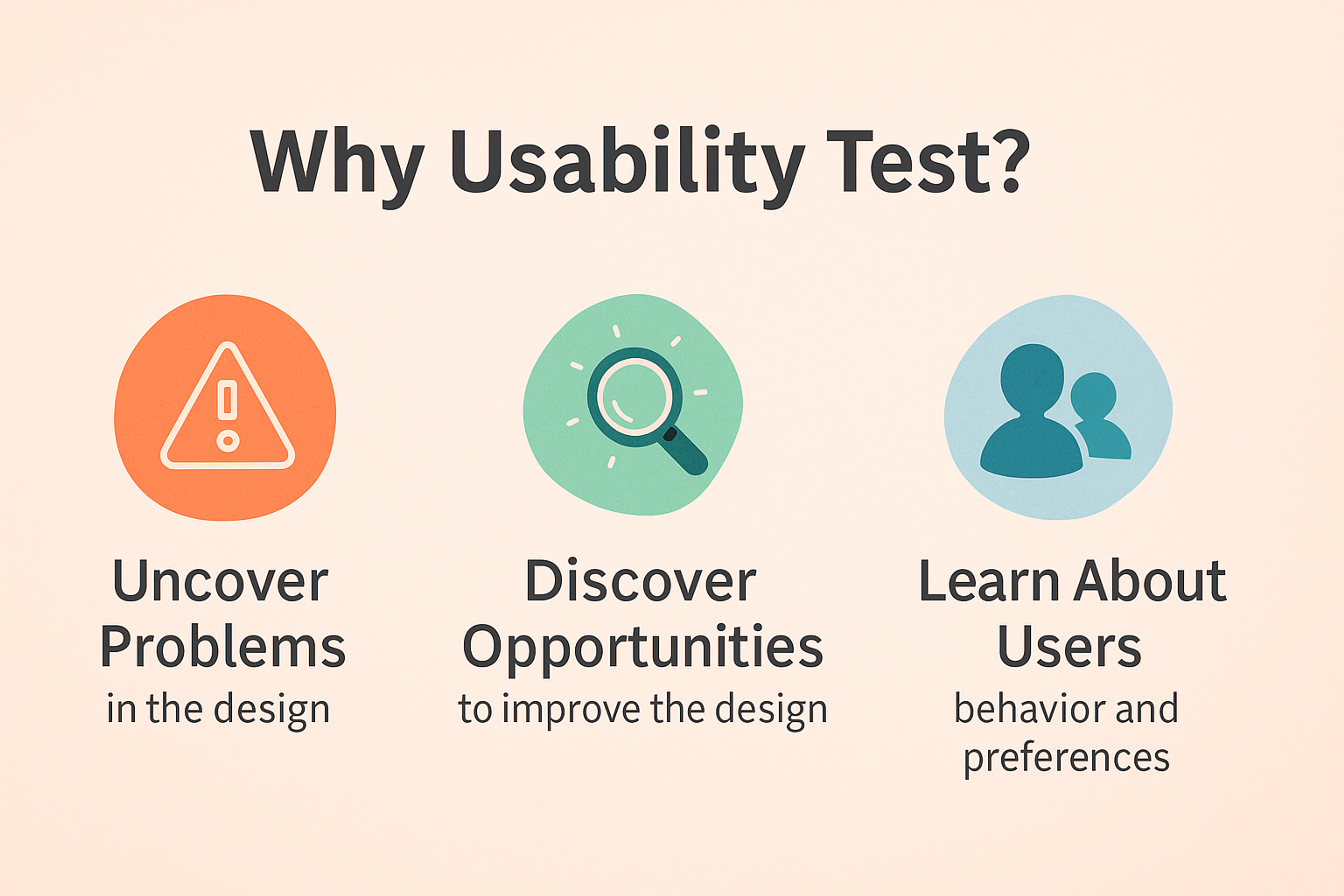 Benefits of usability test