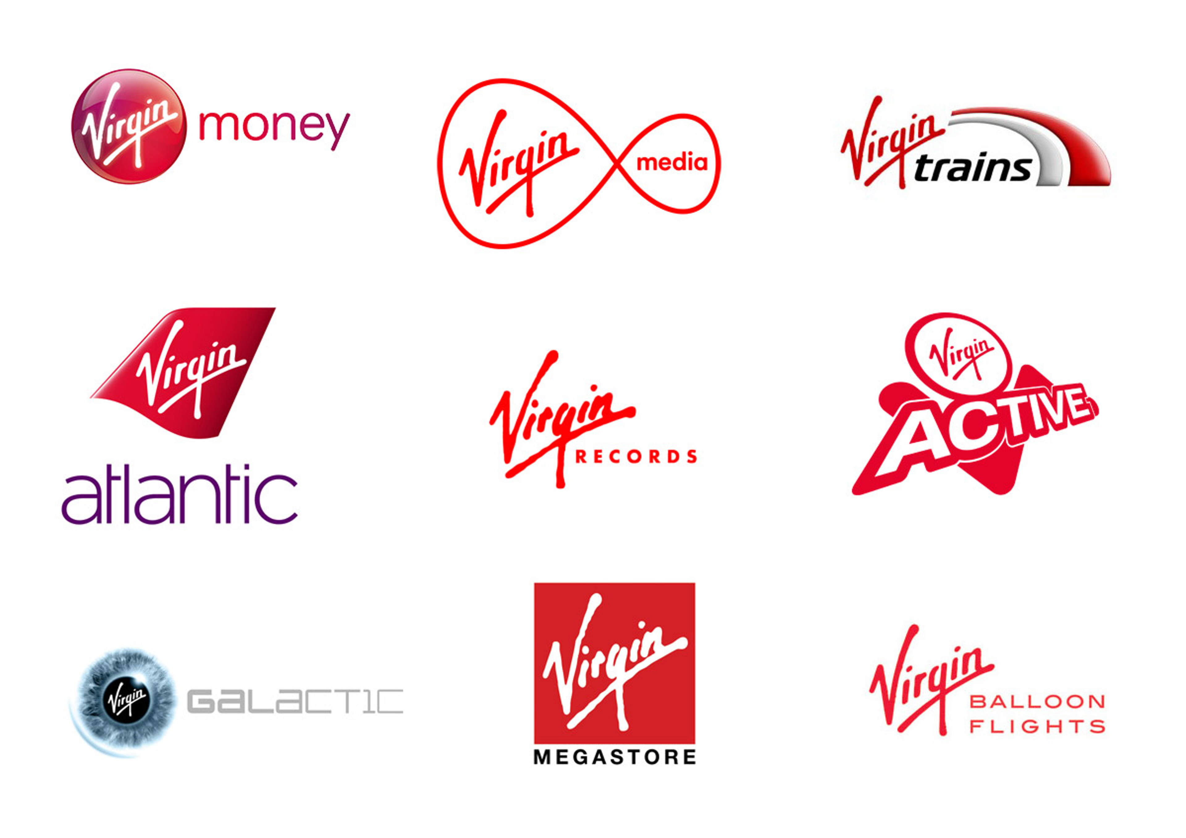 Virgin's Endorsed Brands