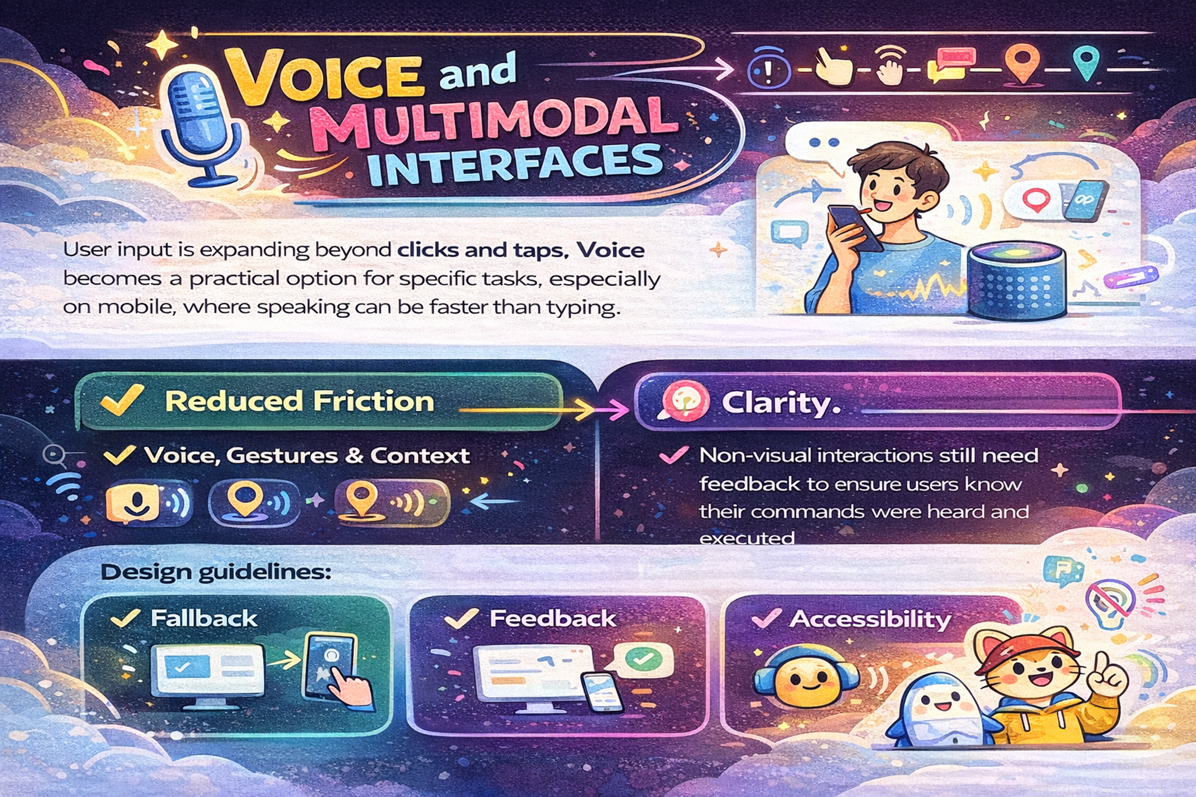 Voice and Multimodal Interfaces