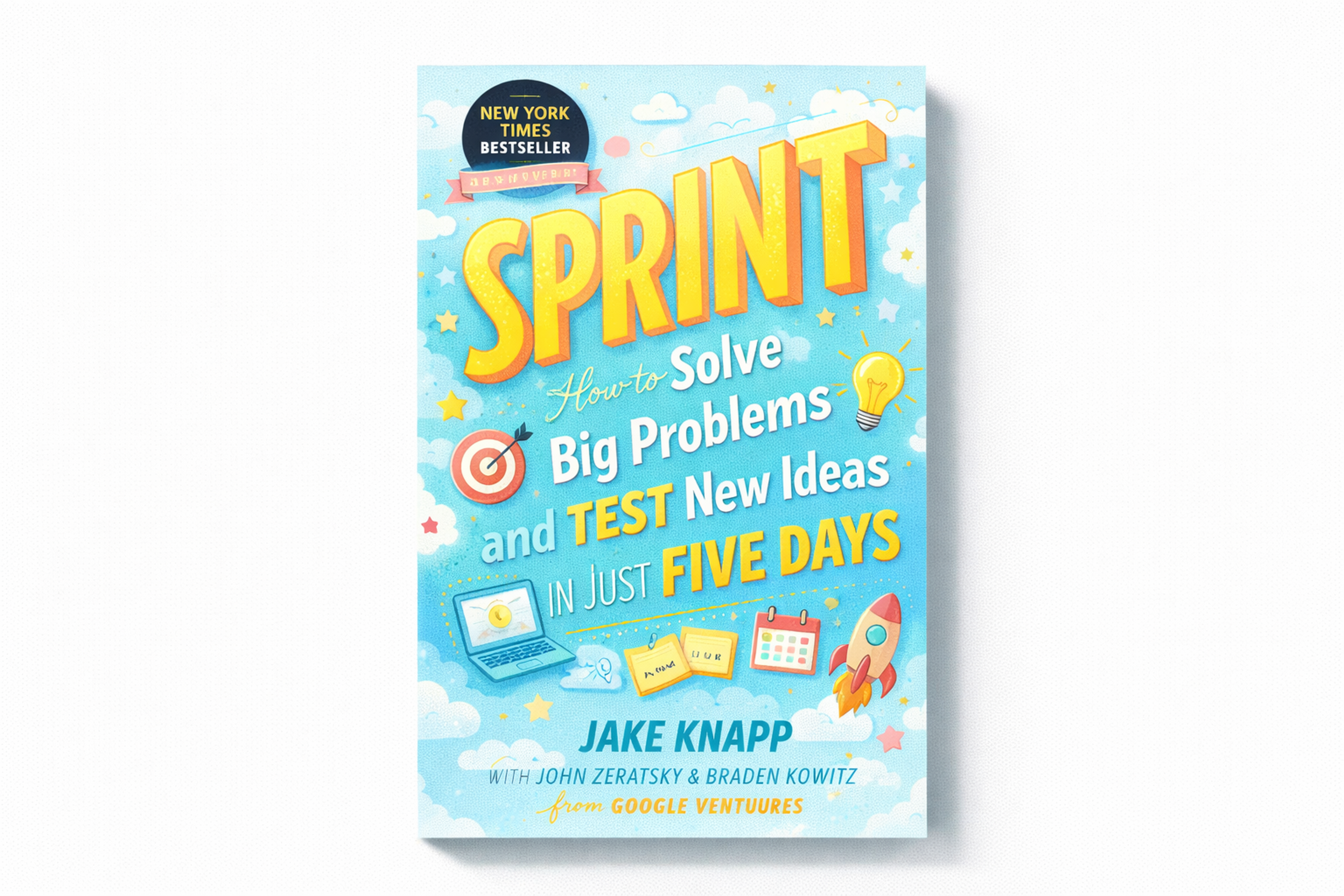 "Sprint: How to Solve Big Problems and Test New Ideas in Just Five Days" by Jake Knapp, John Zeratsky, and Braden Kowitz