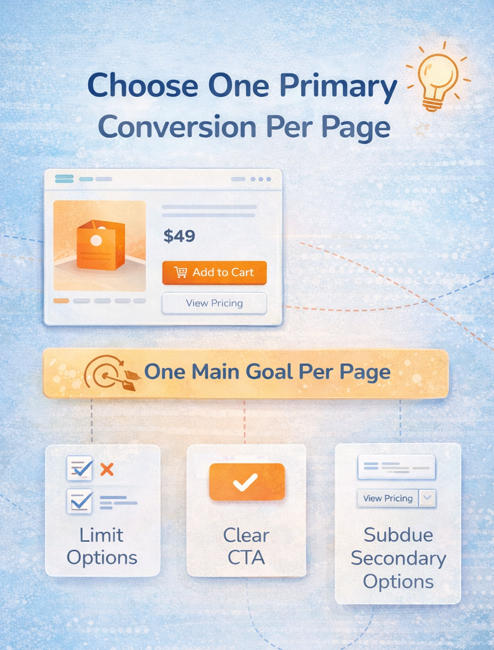 Primary Conversion Per Page