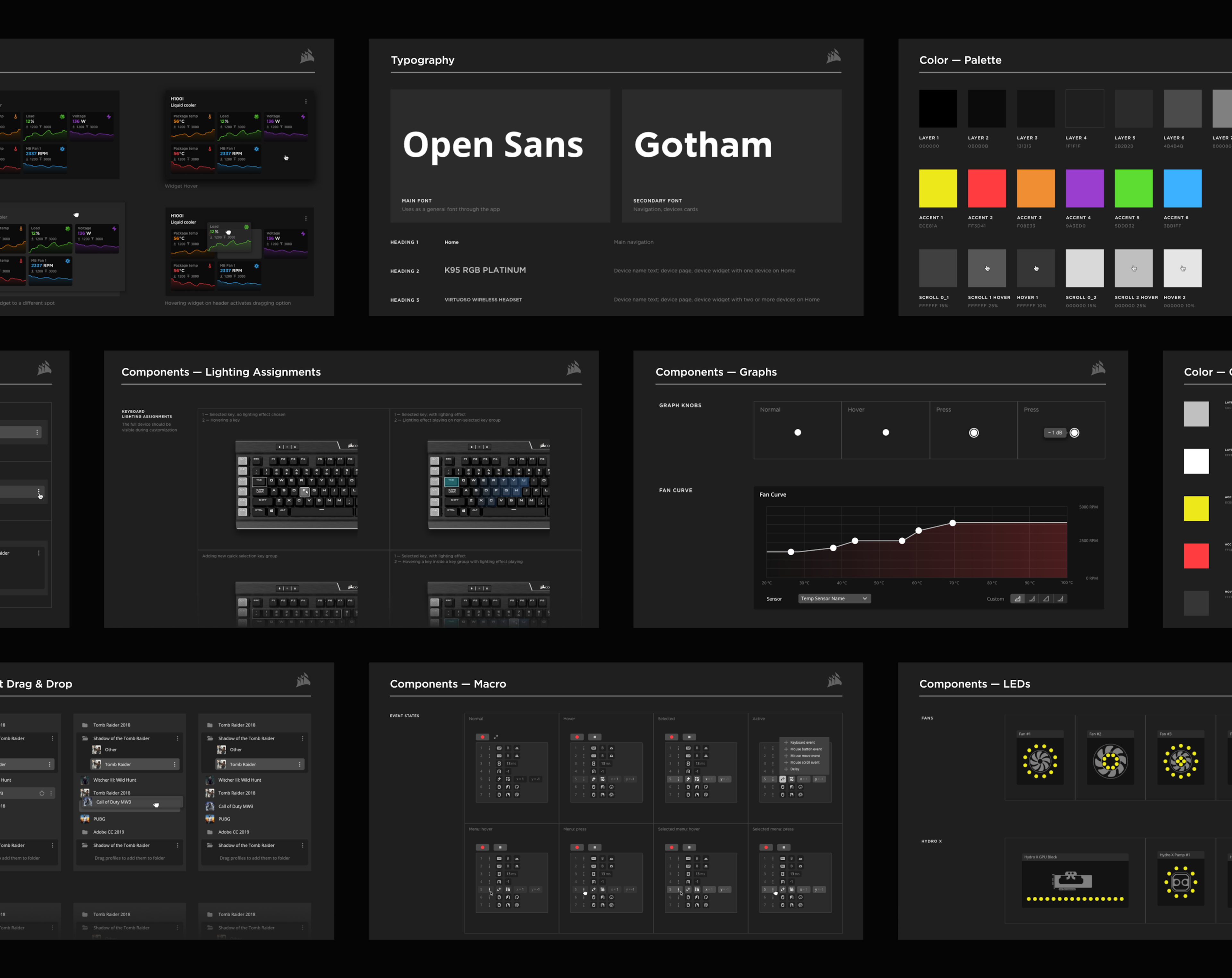 Corsair design system