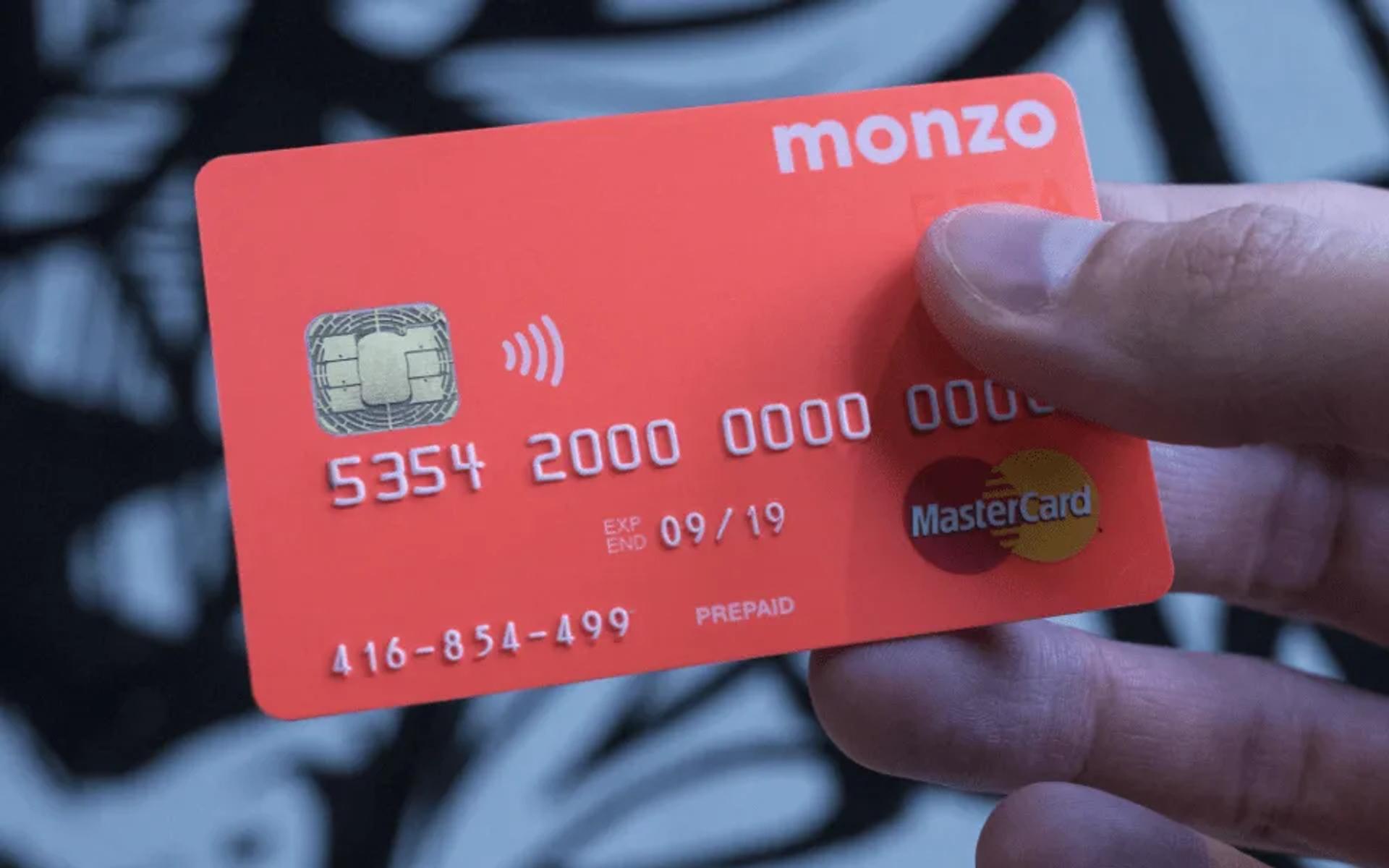 Monzo card