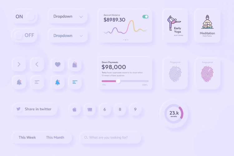 How to Master Neumorphism in UI Design (With Examples) | Clay