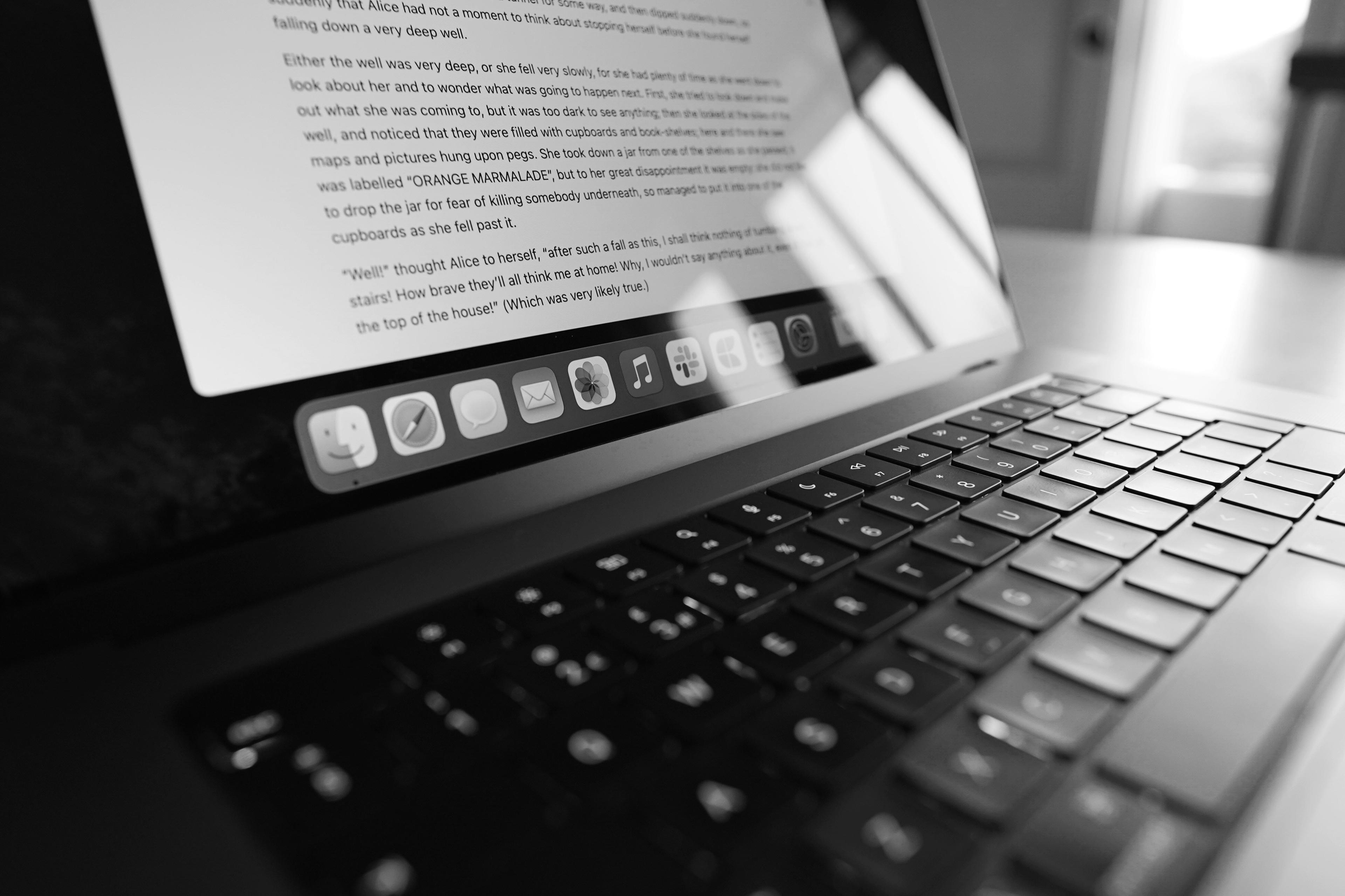 close-up keyboard