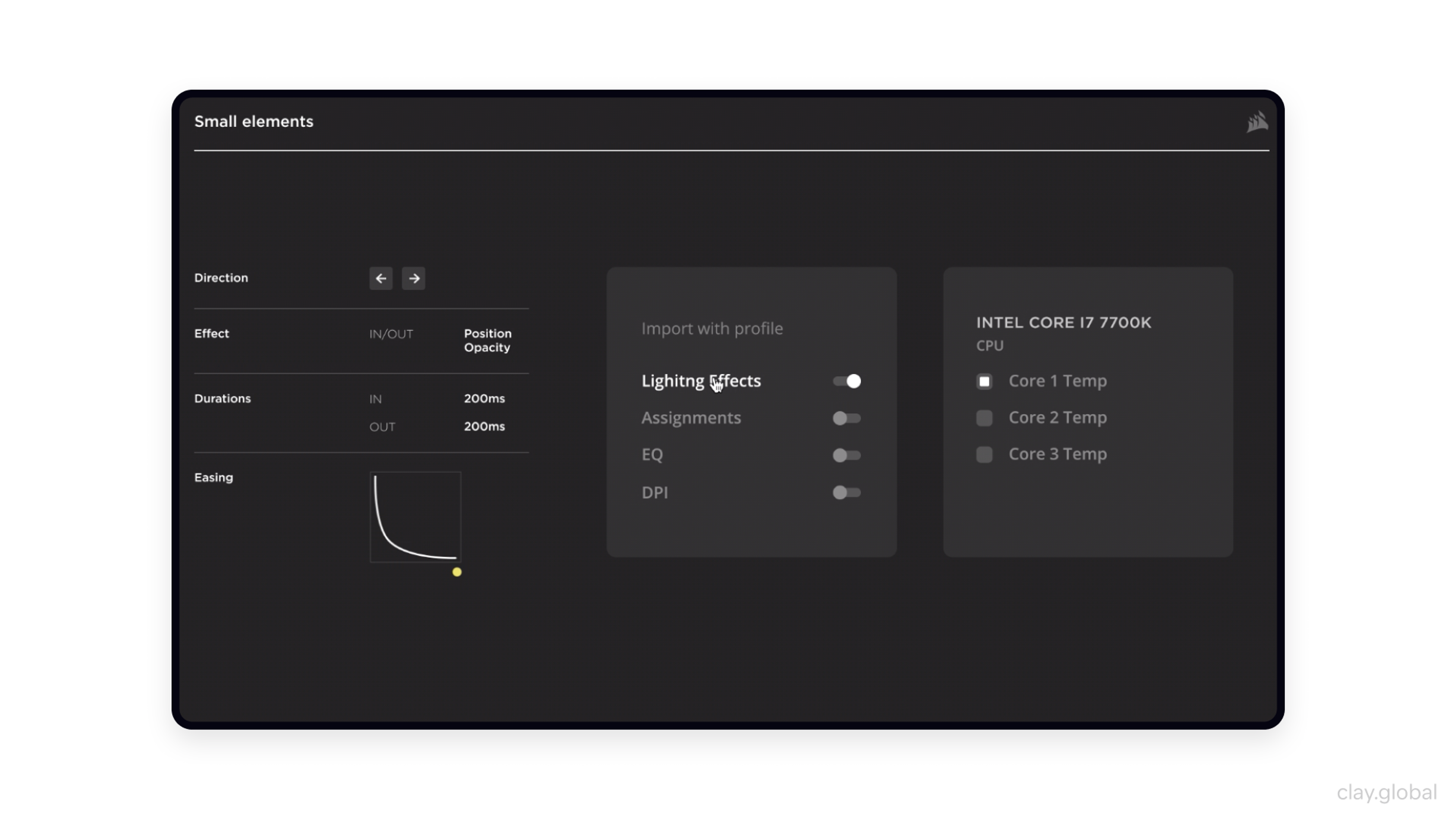 Corsair Design by Clay