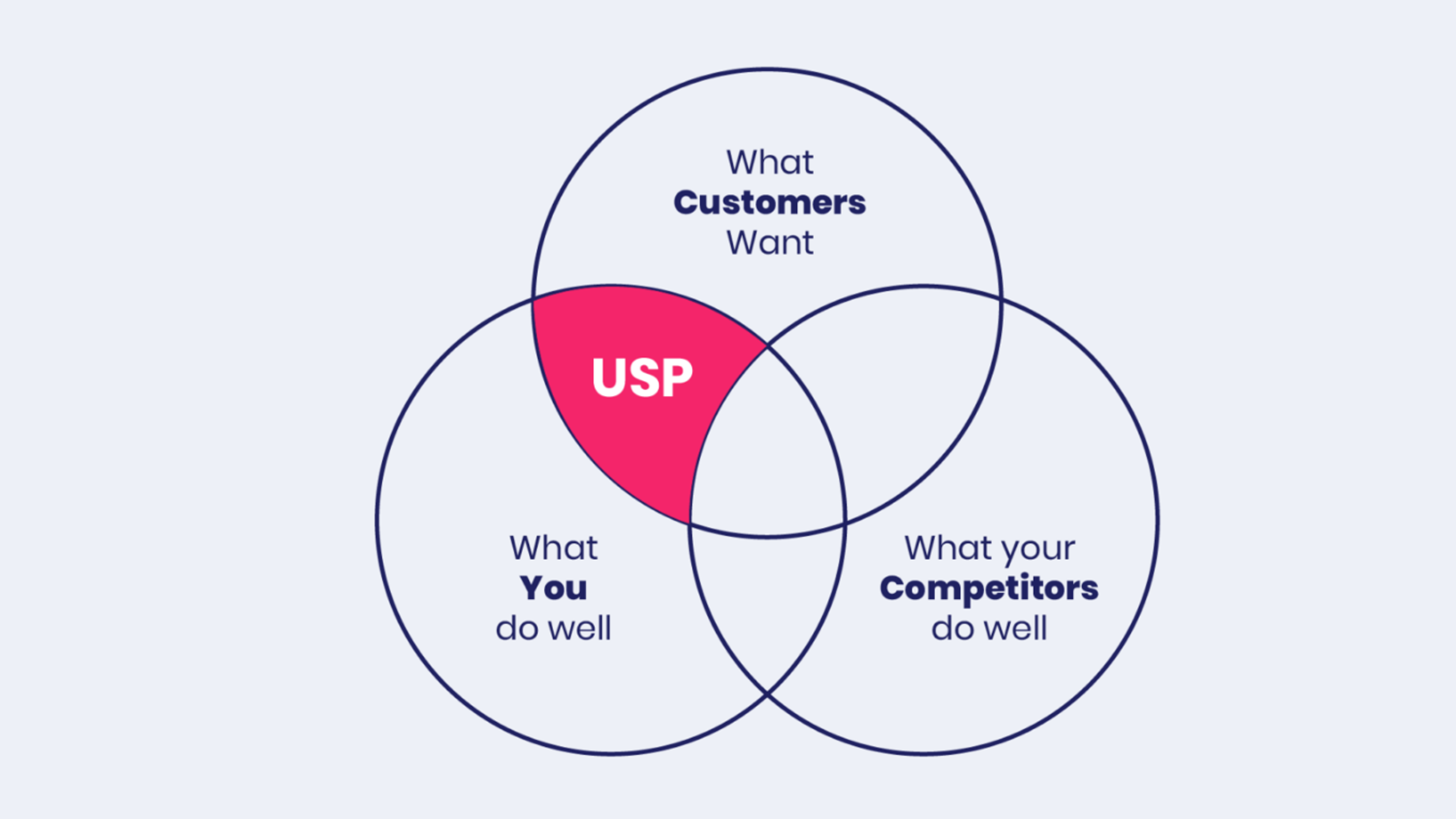 Unique Selling Points infographic 