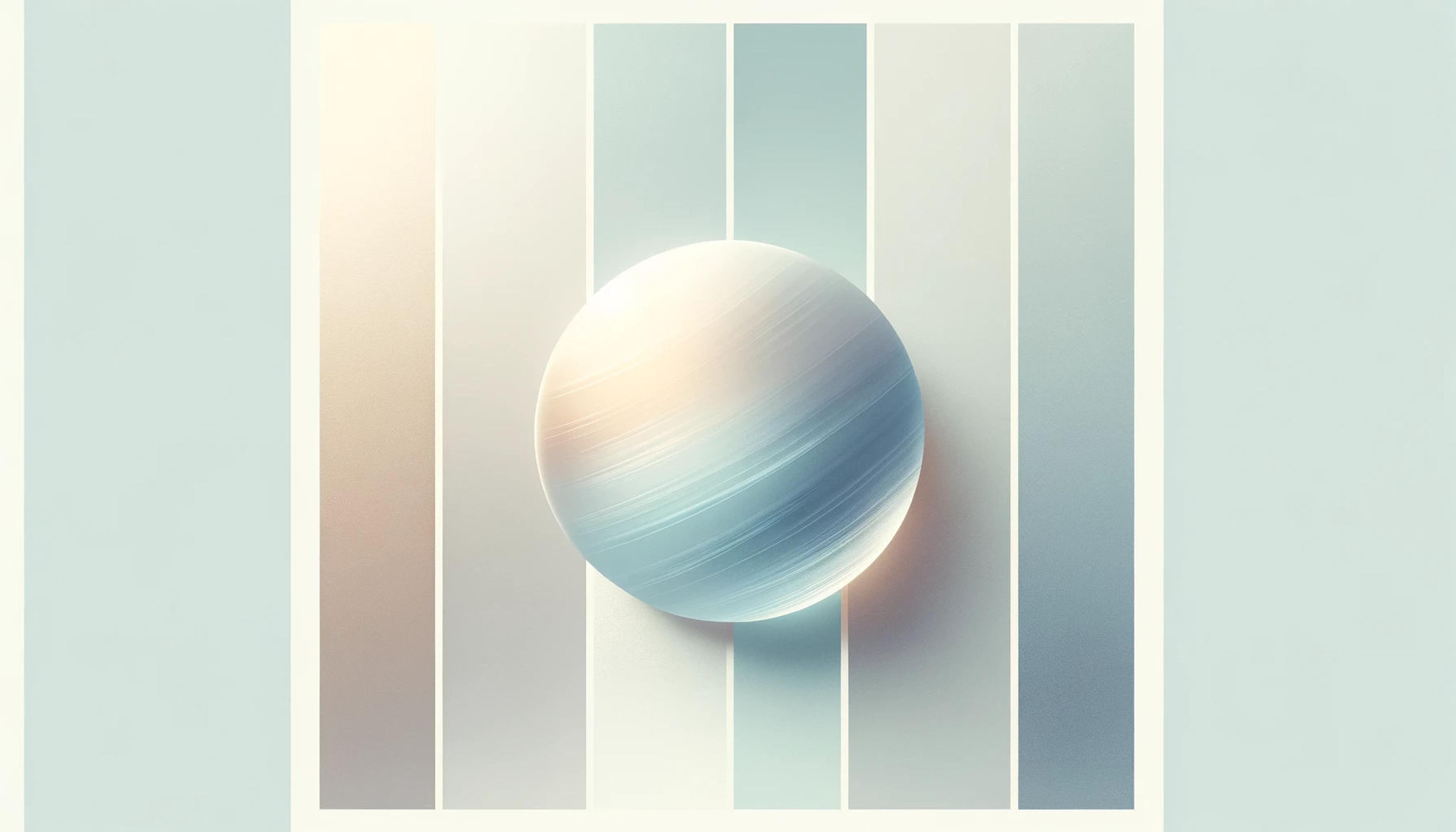 Pastel glassmorphic example