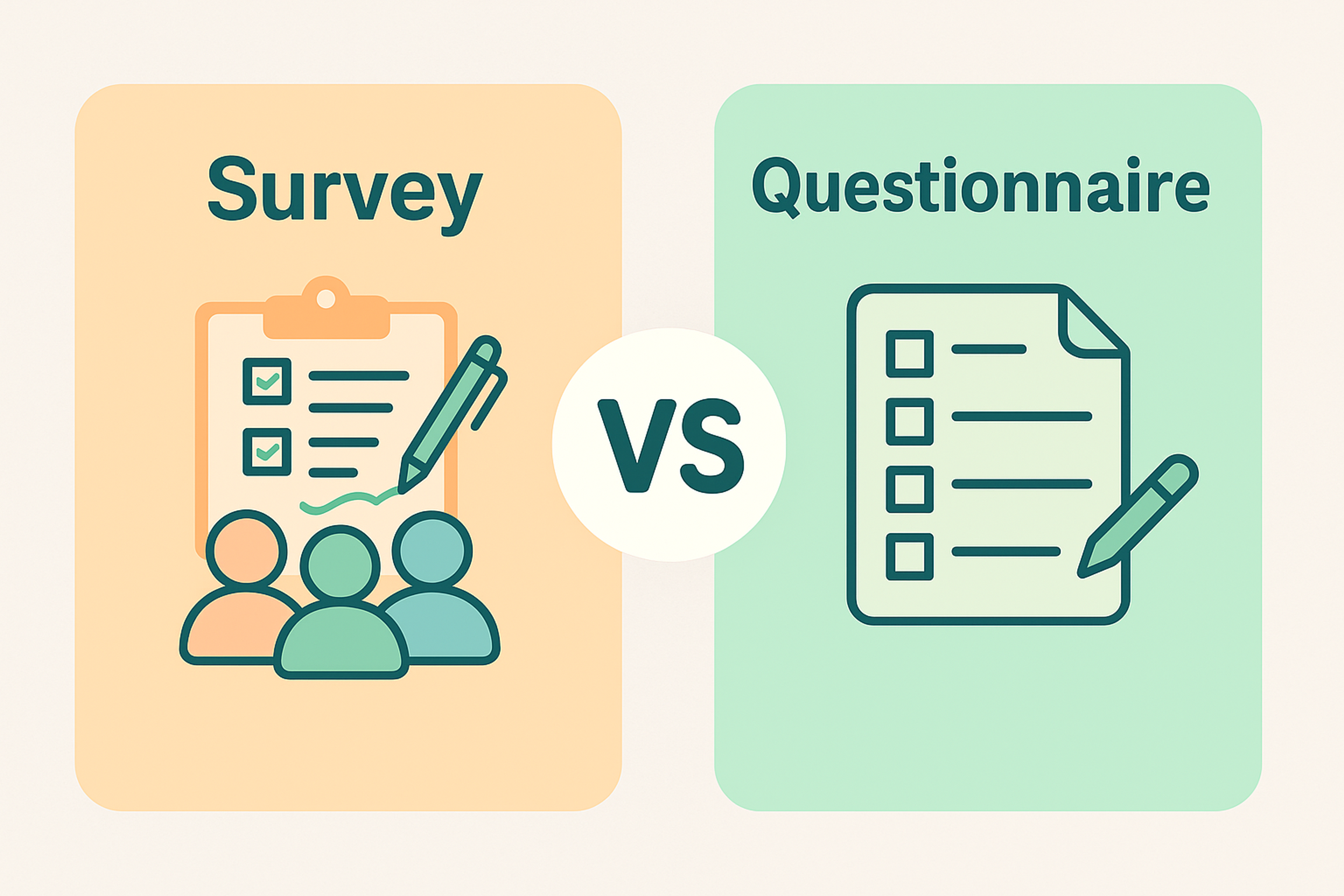 Survey vs Questionnaire