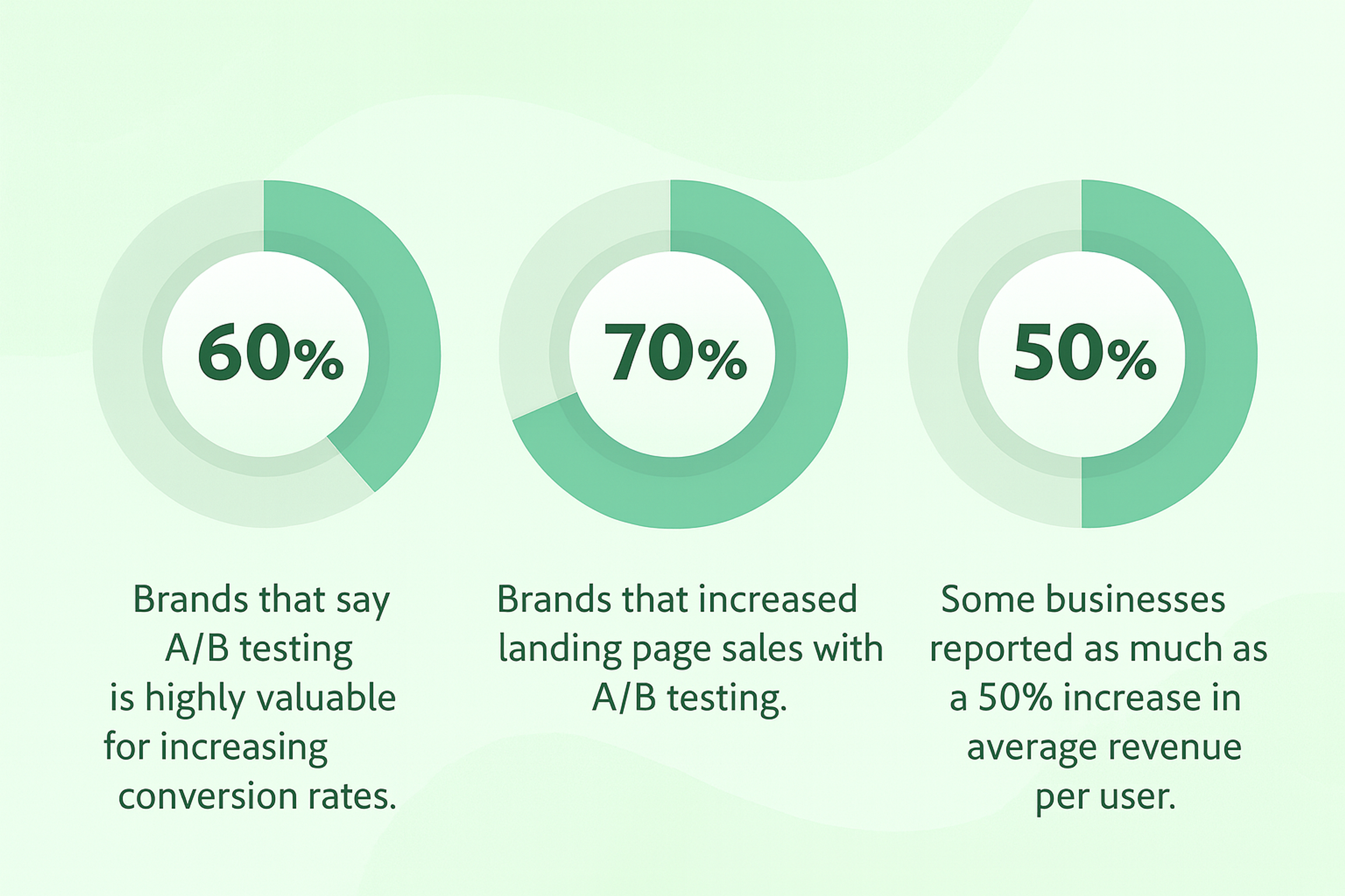 A/B tests in branding statistics