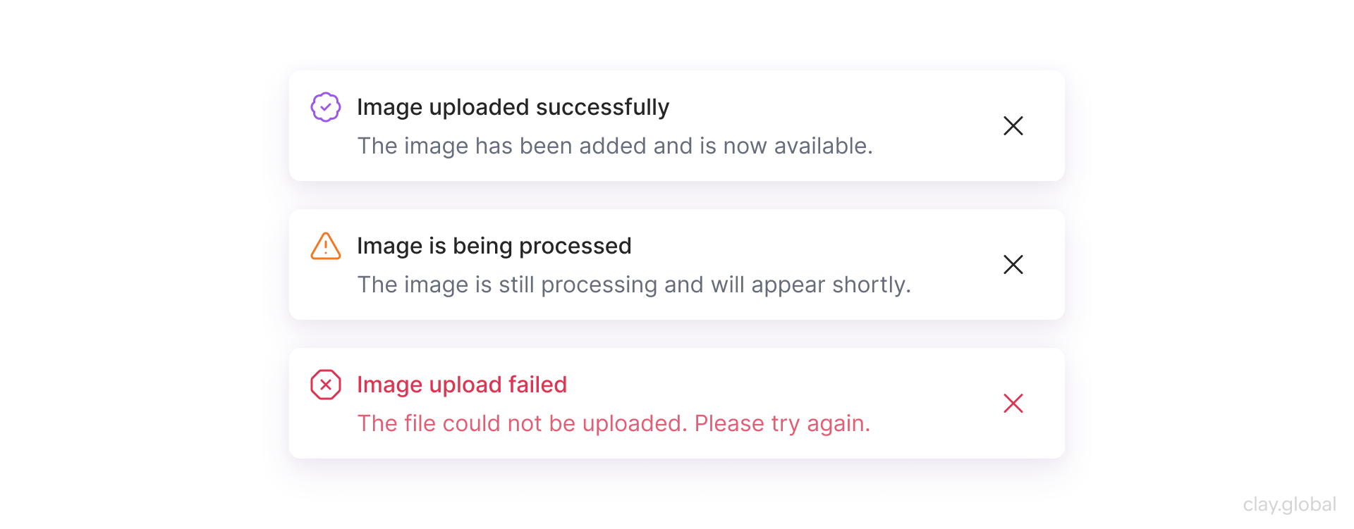 Every UI Element You Need to Know (with Examples) | Clay