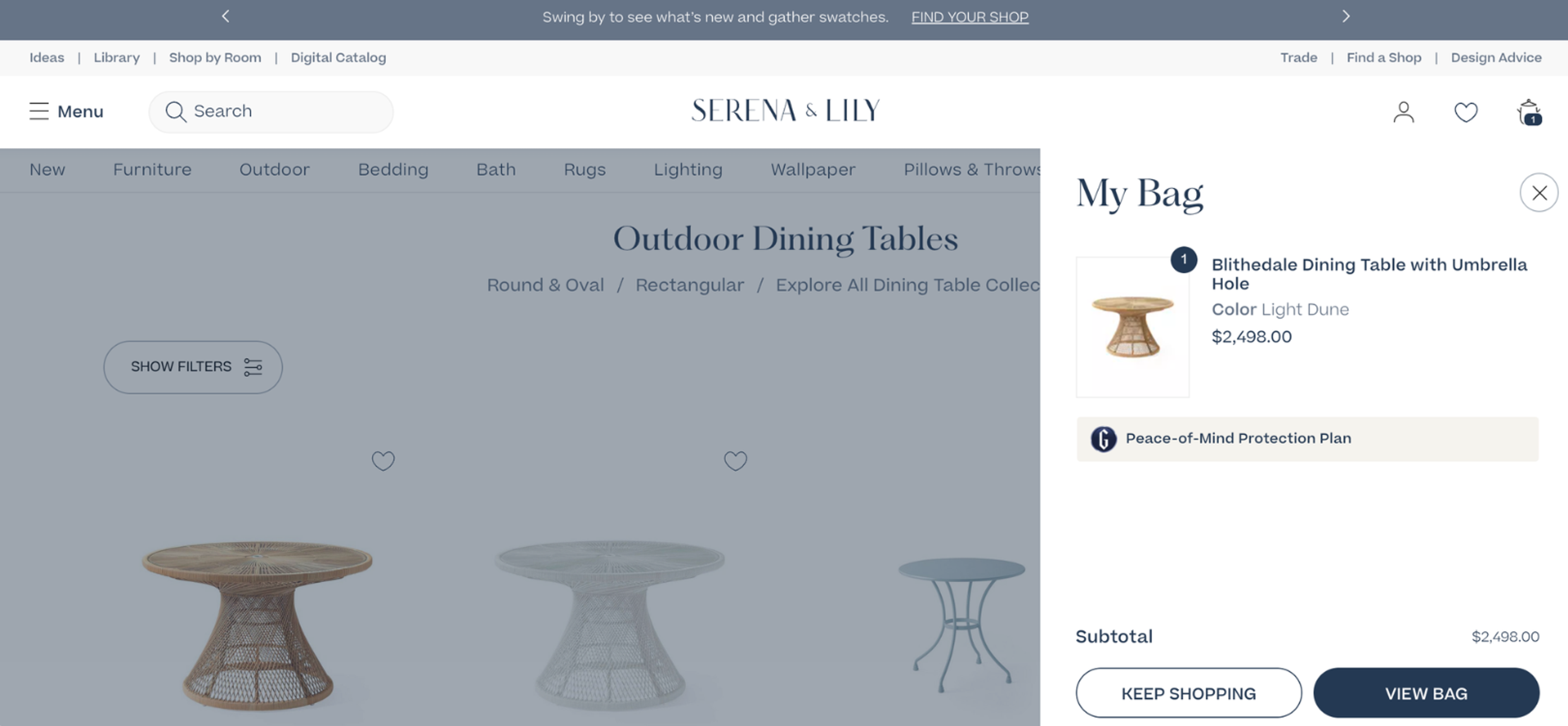 Serena & Lily Website Redesign by Clay Global