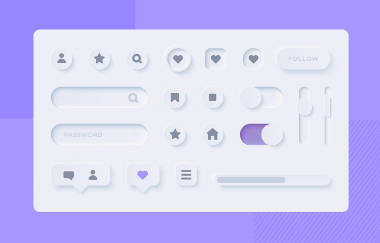 Neumorph Pattern How to Master Neumorphism in UI Design (With Examples) | Clay