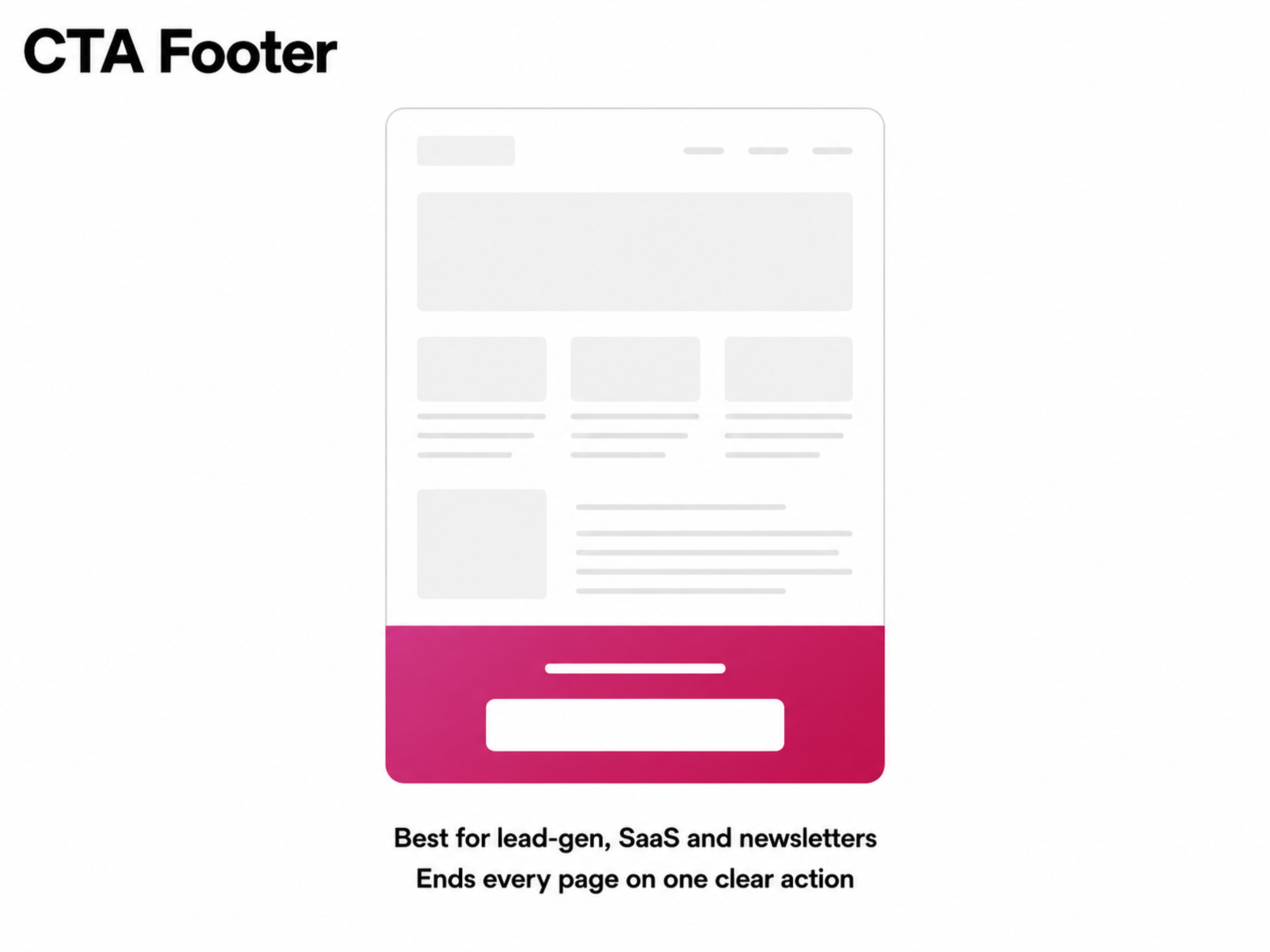 CTA Footer