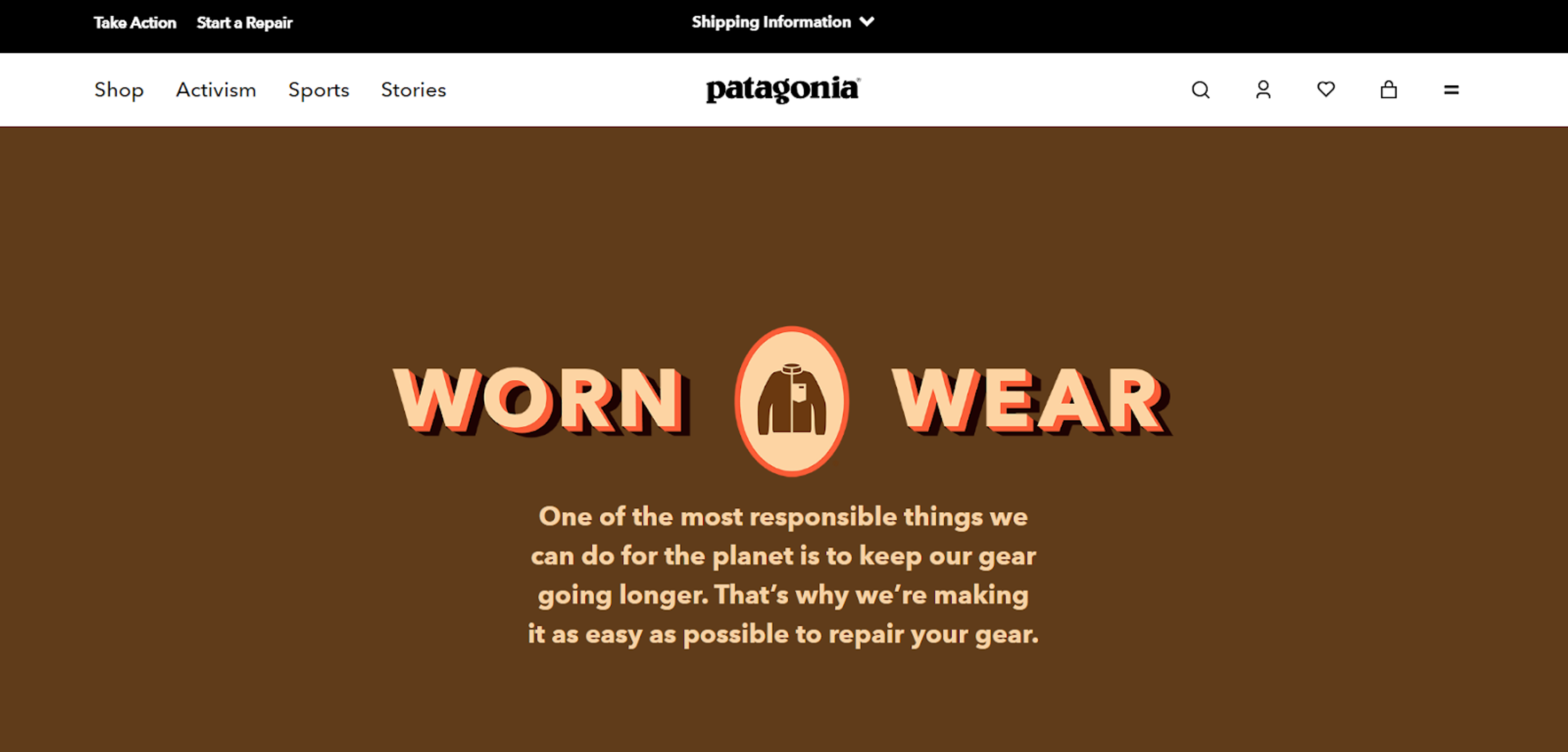 Patagonia's "Worn Wear" program