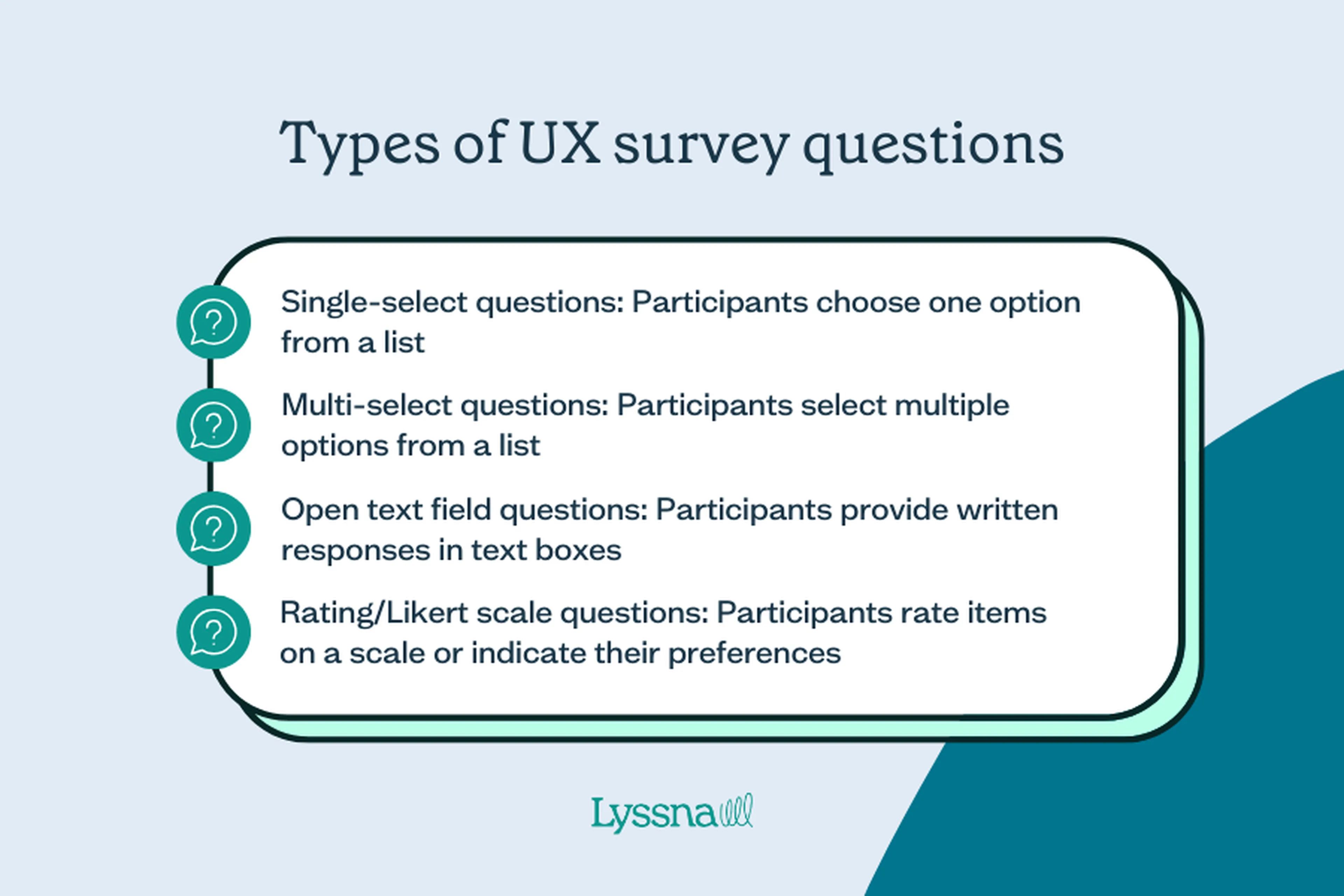 UX survey questions