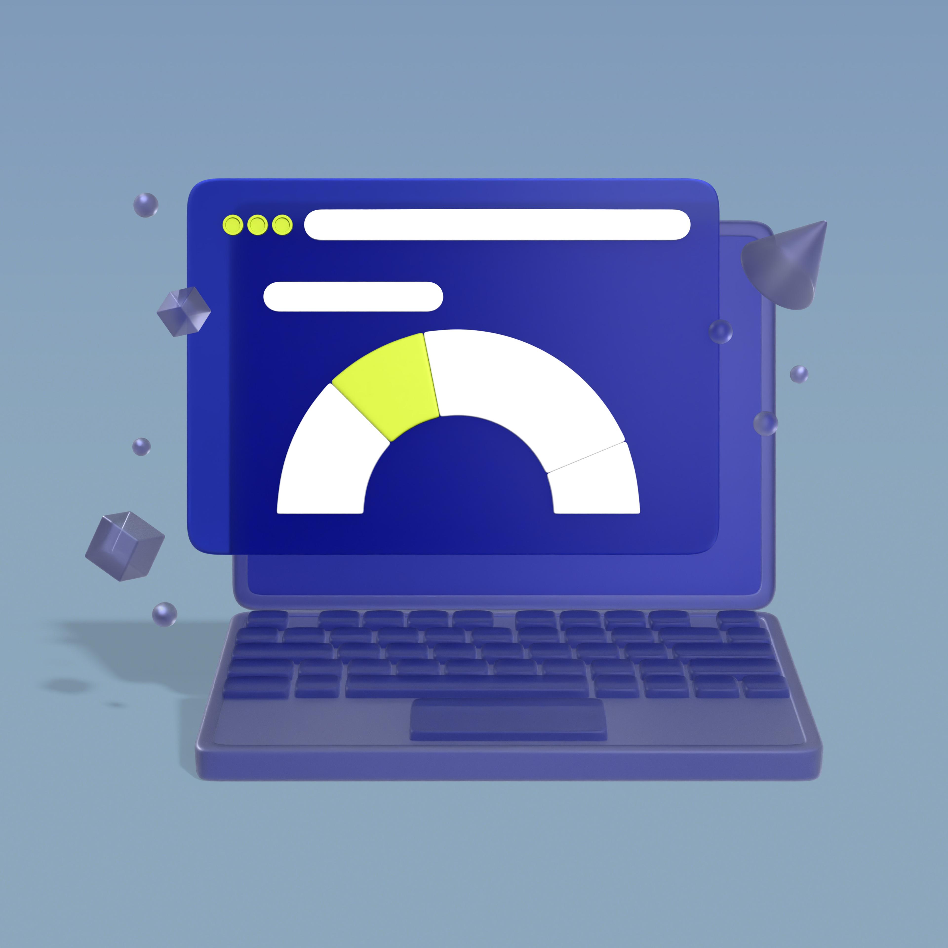 Illustration of max speed concept