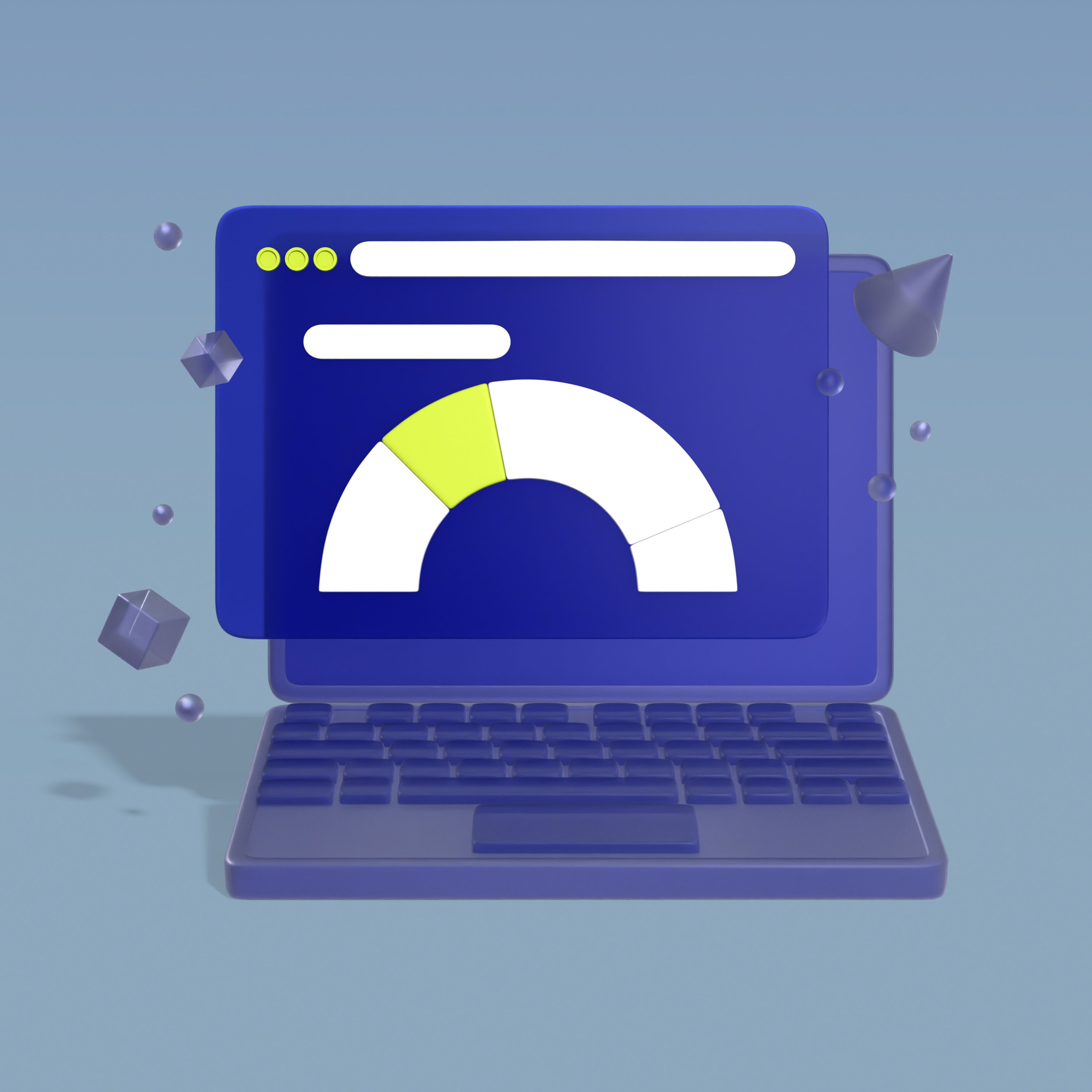 Illustration of max speed concept