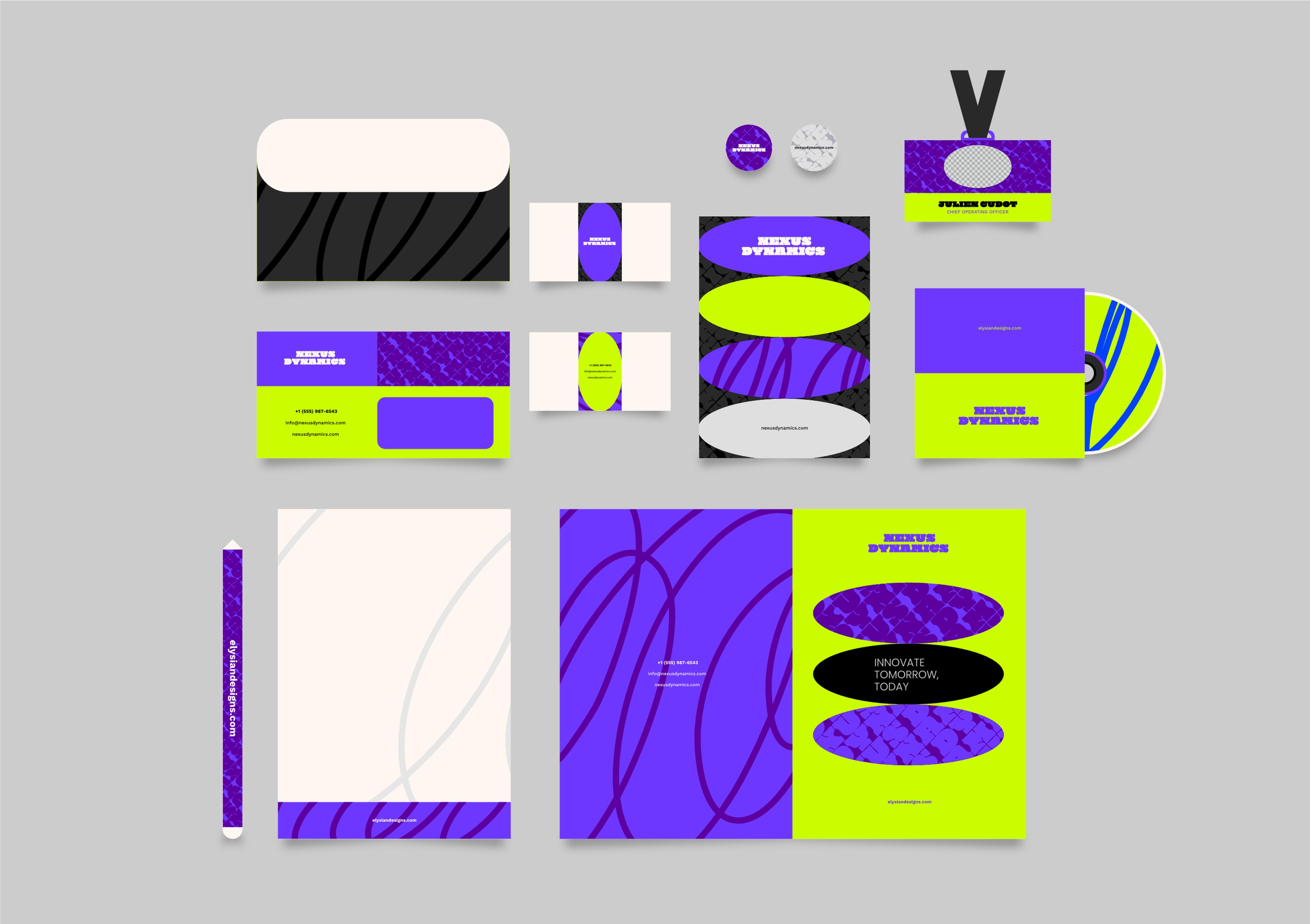 Visual Identity Elements Example