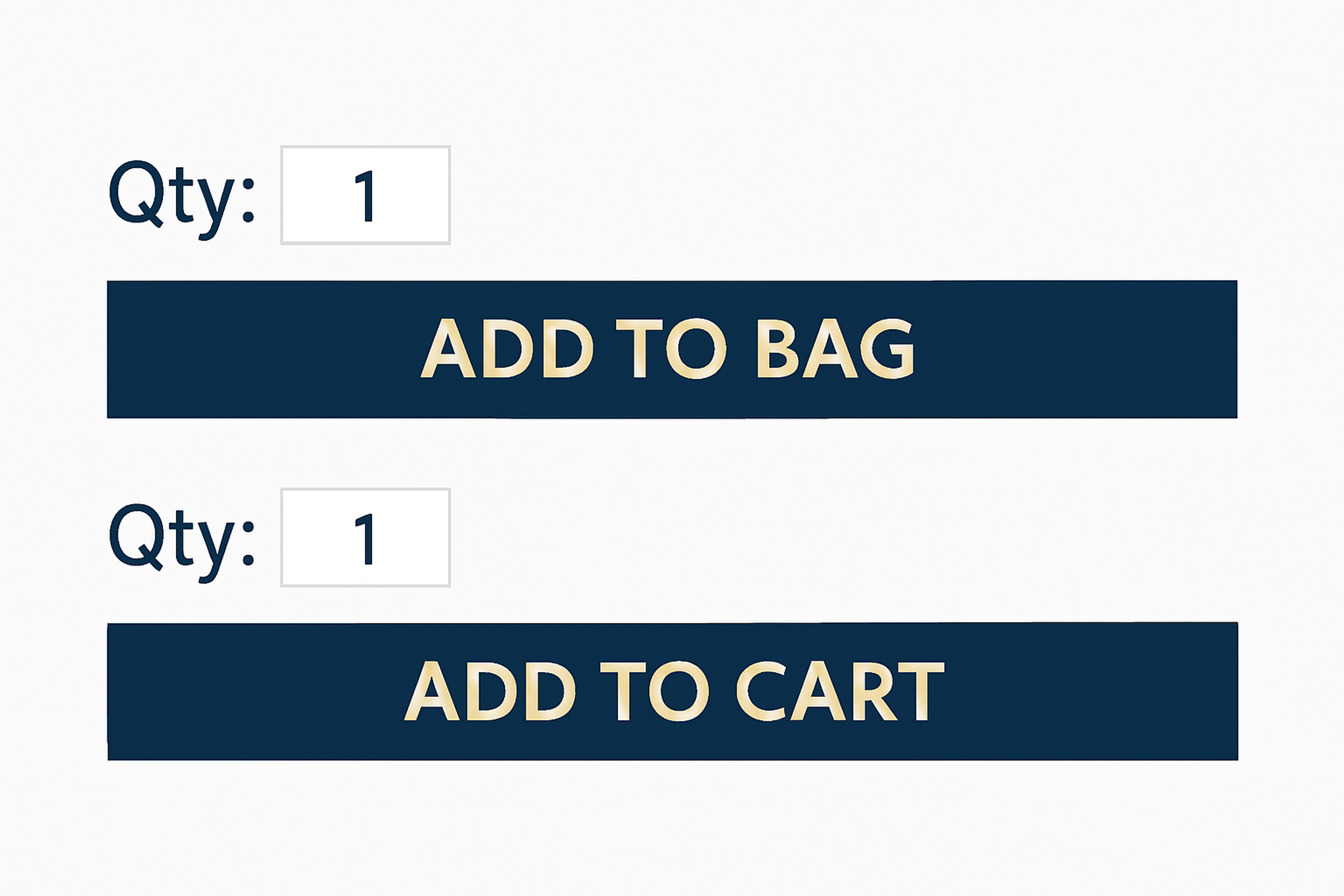 Add to bag and add to cart