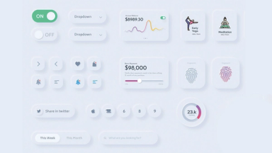 Neomorphic Interface Design How to Master Neumorphism in UI Design (With Examples) | Clay