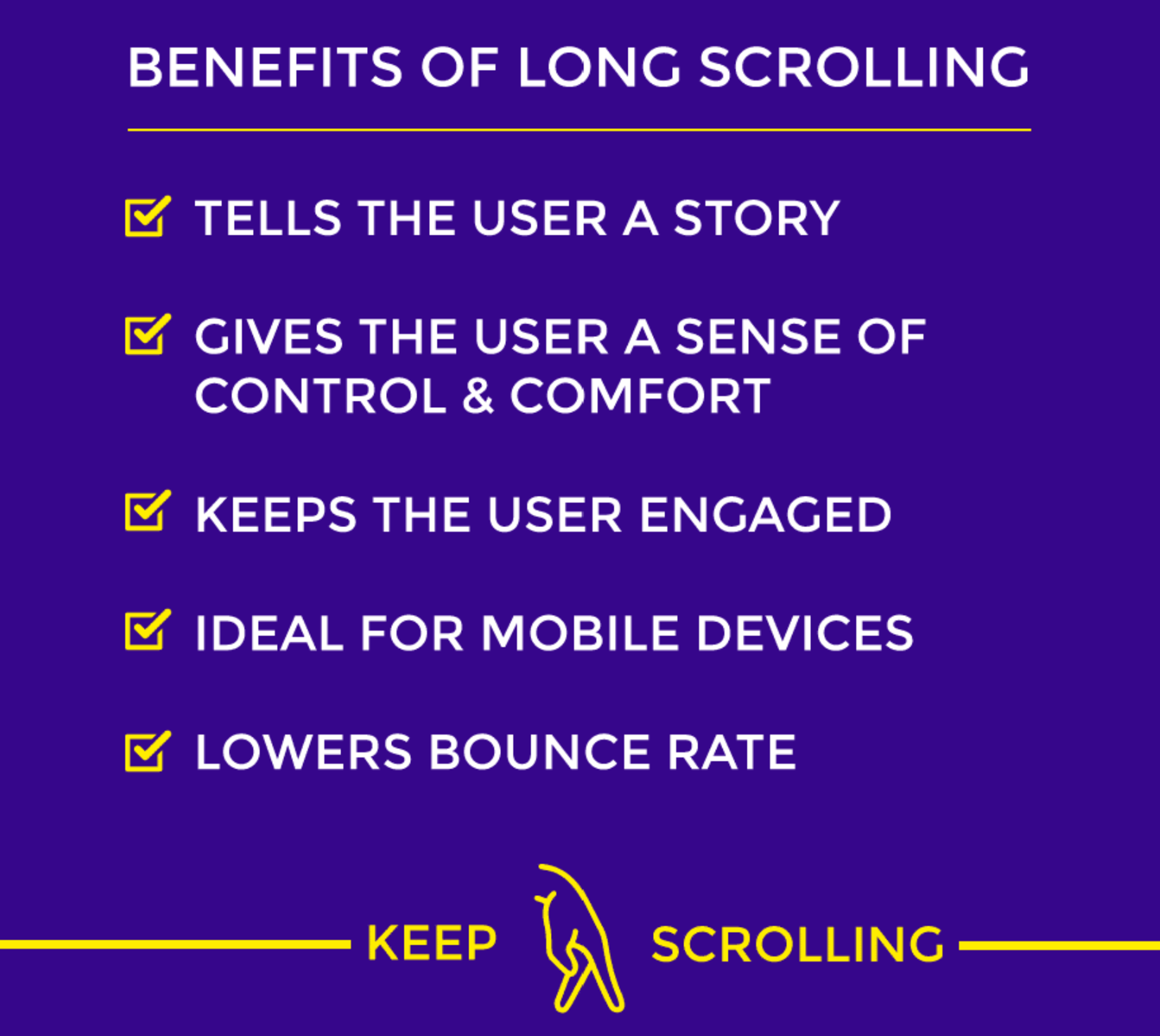 Benefits of Long-Scrolling Websites