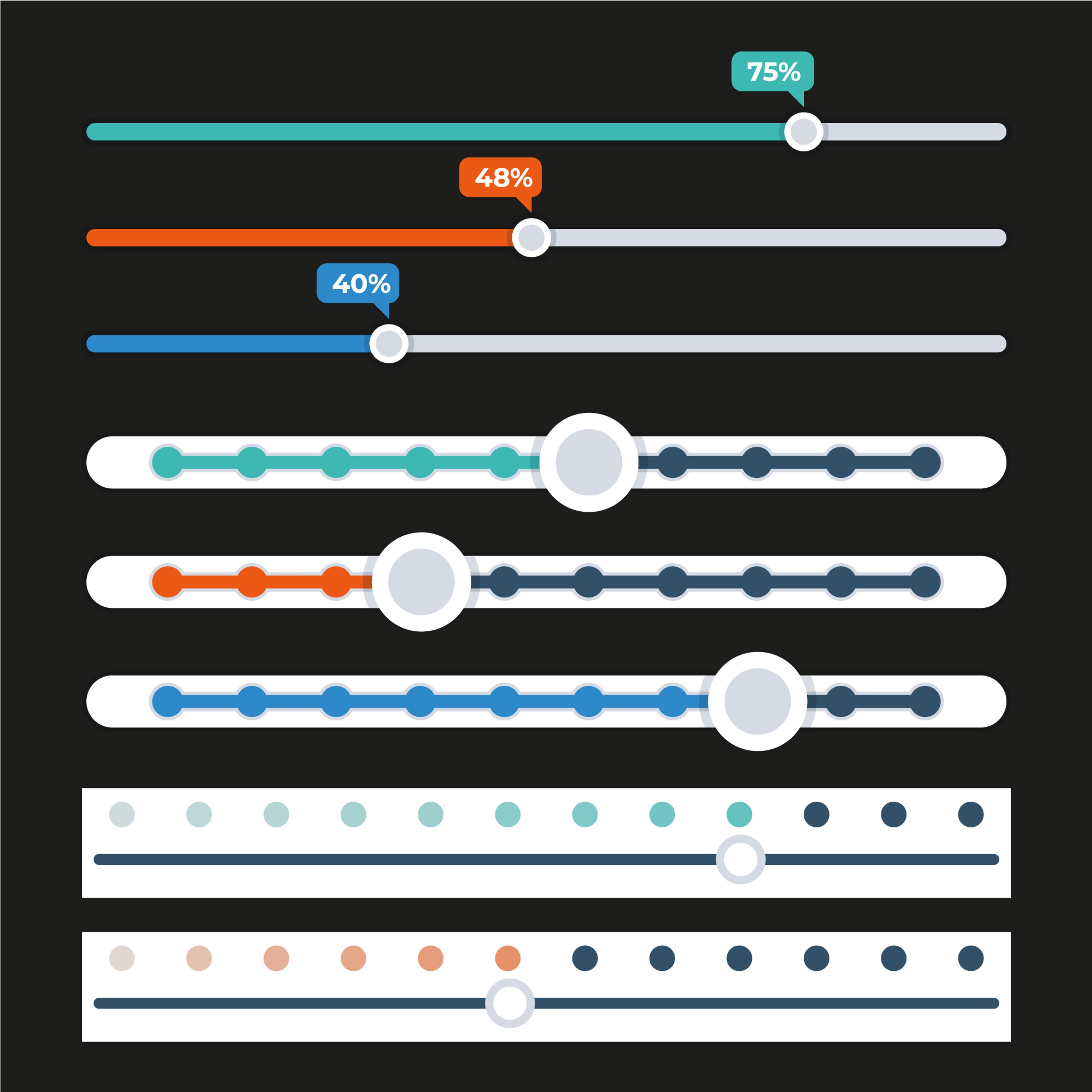 Sliders and range inputs