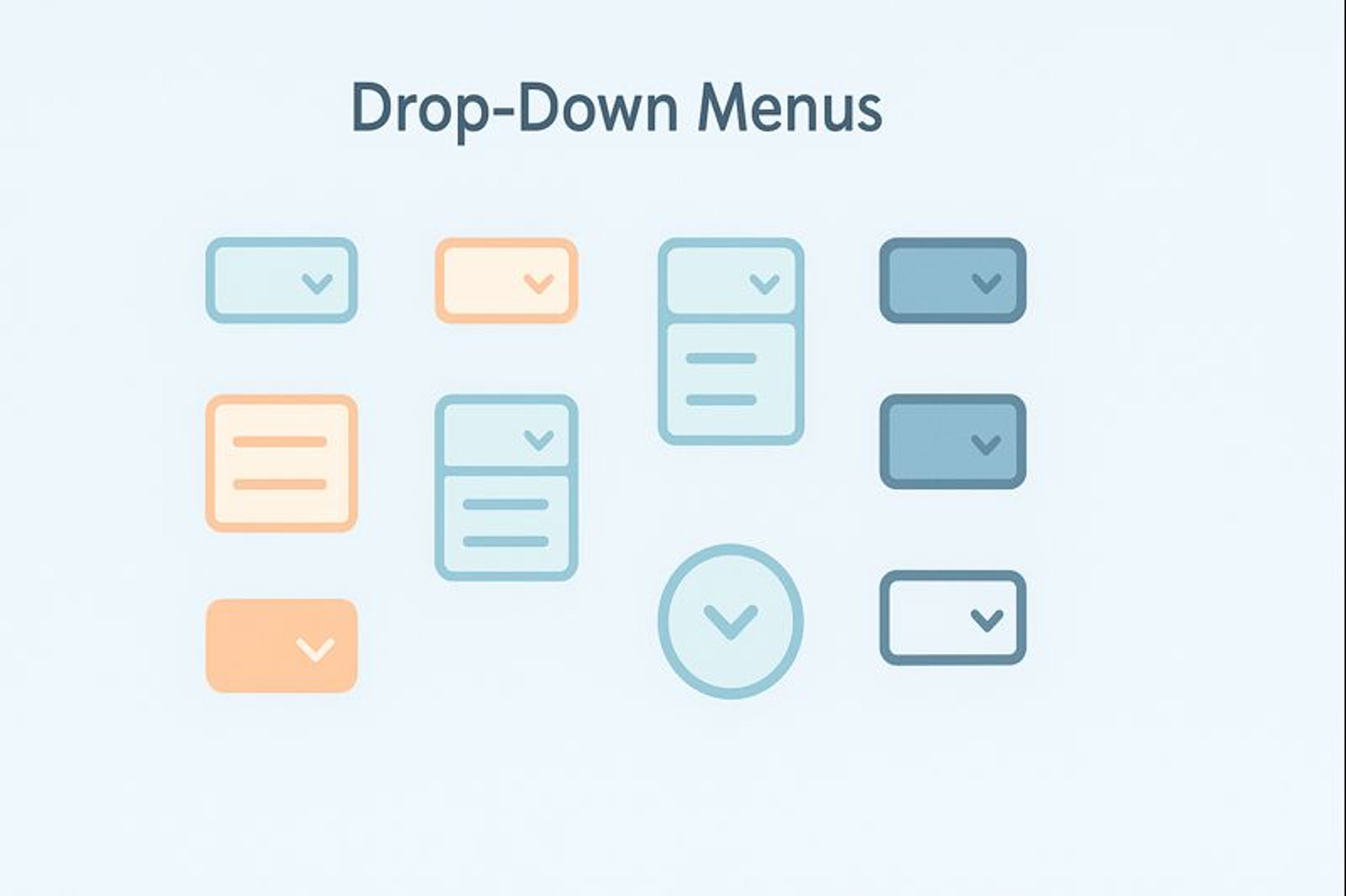 Dropdown navigation menu