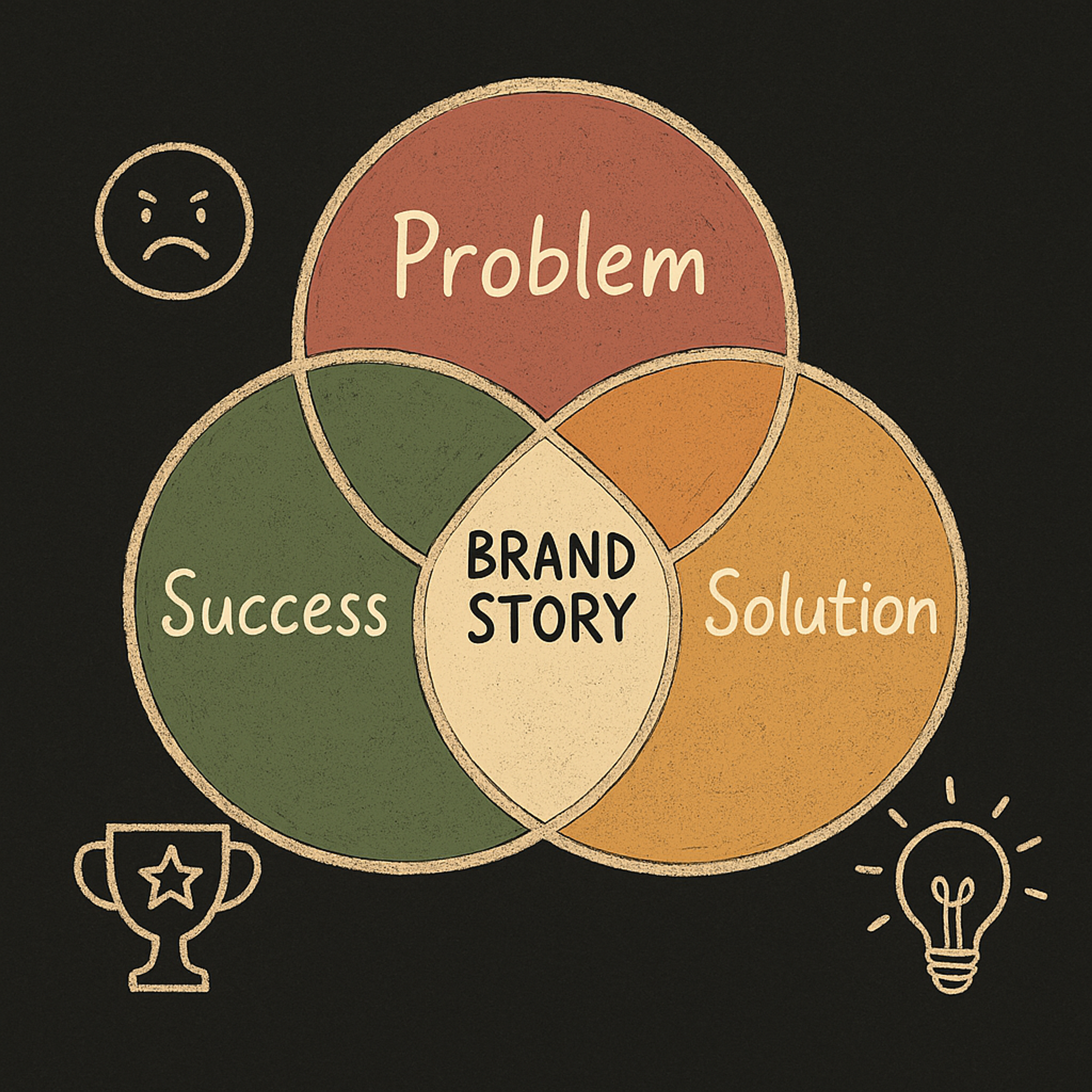 Brand story diagram 