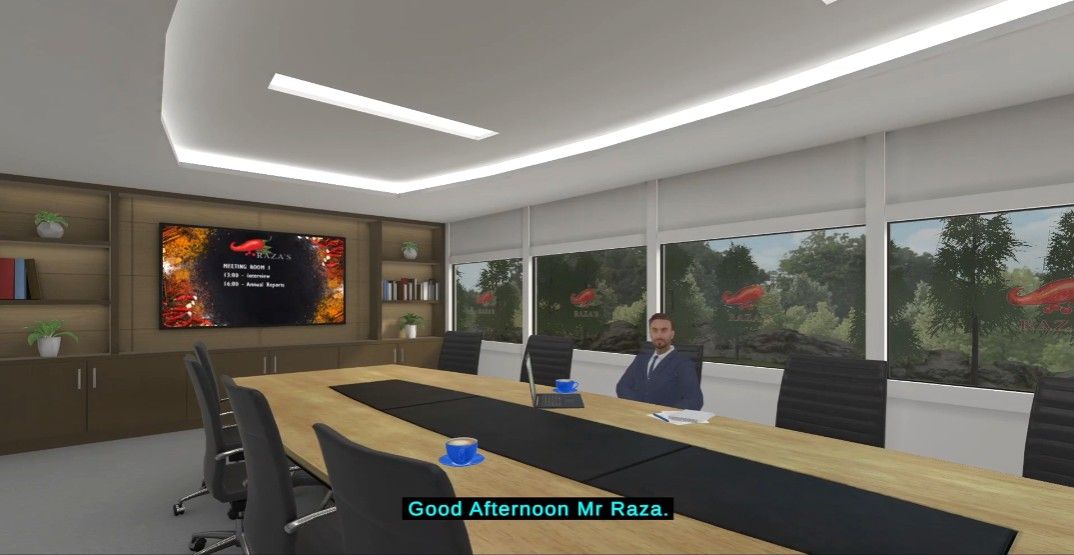 Listening carefully and responding appropriately in an interview