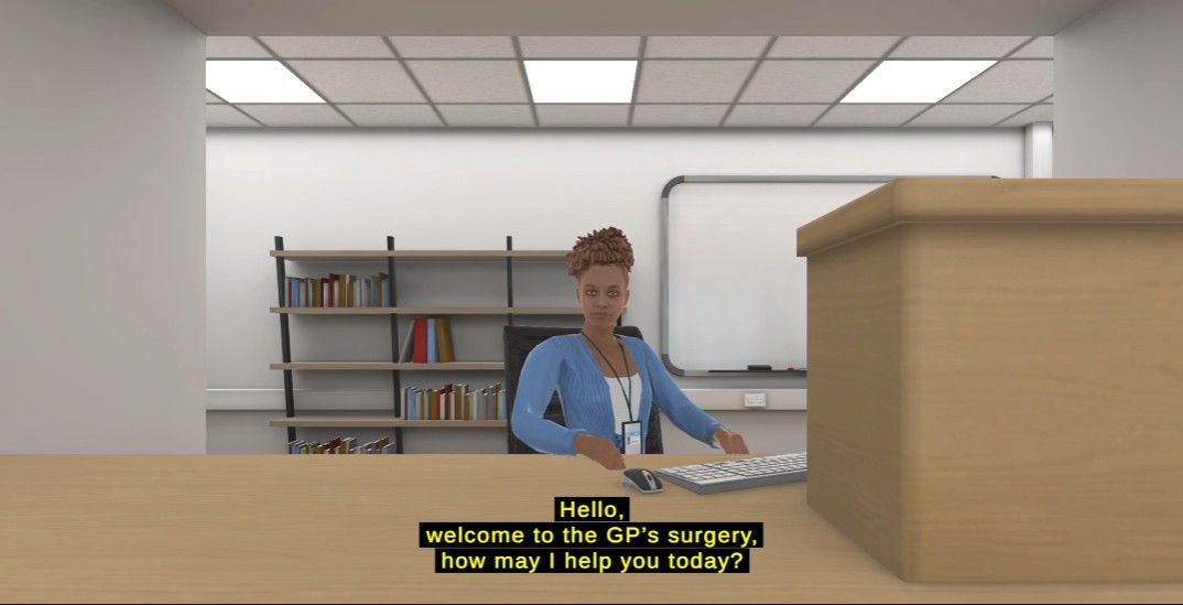 Describing symptoms and managing appointments at the doctor’s surgery