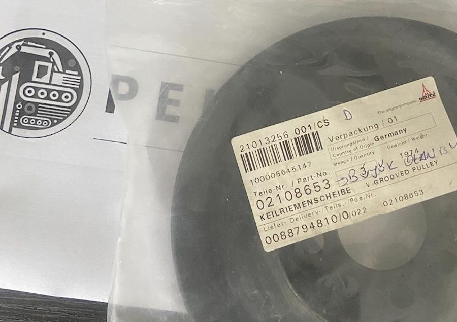 V-Grooved Pulley — part no 02108653